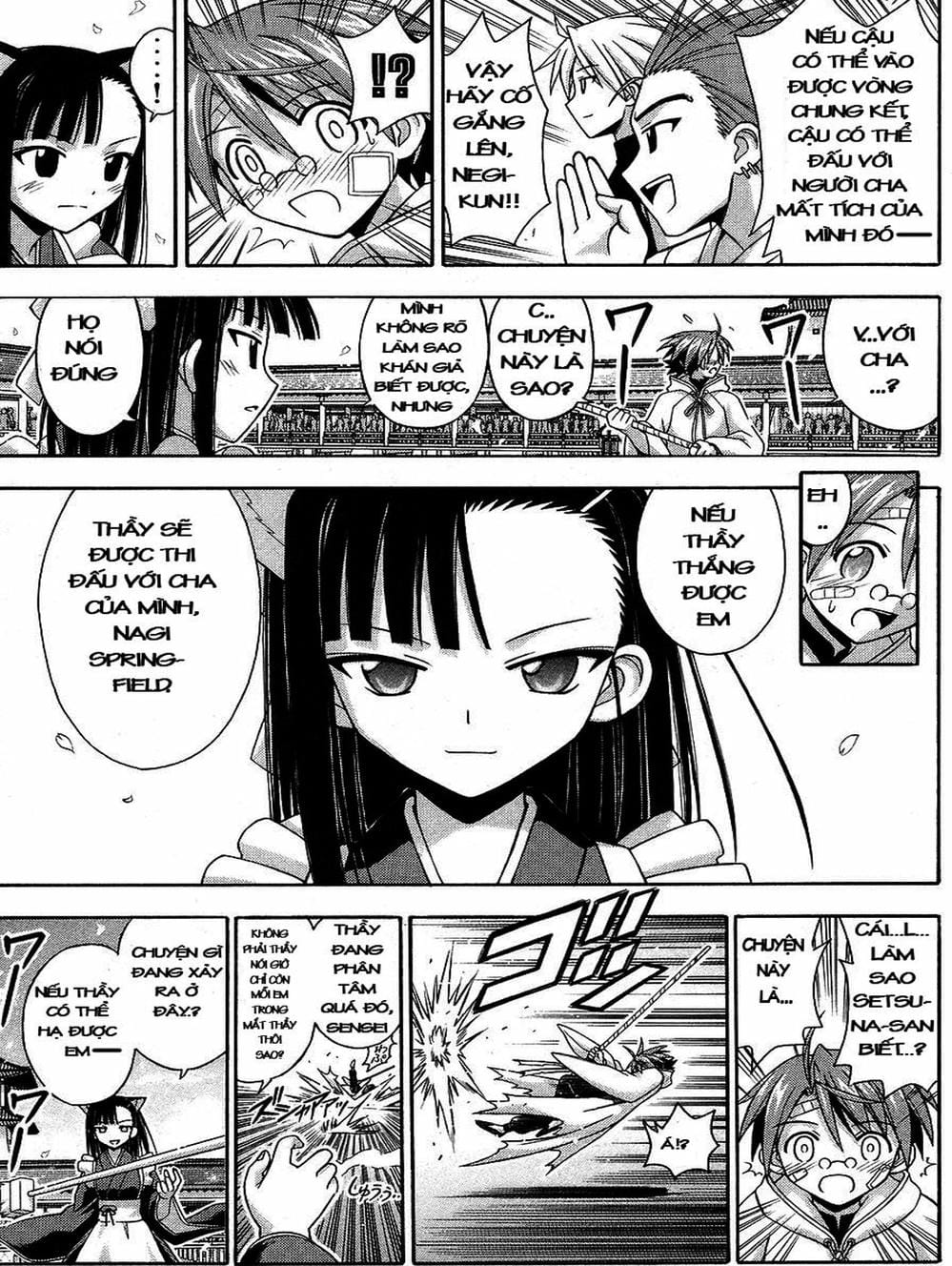 Truyện Tranh Pháp Sư Tí Hon Negima - Mahou Sensei Negima! trang 10