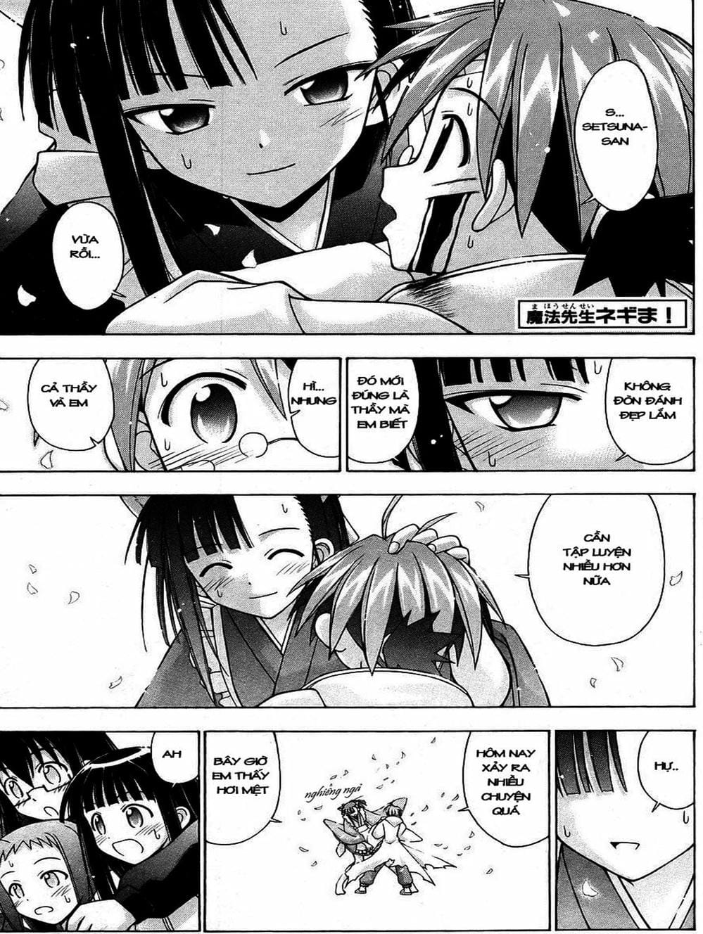 Truyện Tranh Pháp Sư Tí Hon Negima - Mahou Sensei Negima! trang 10