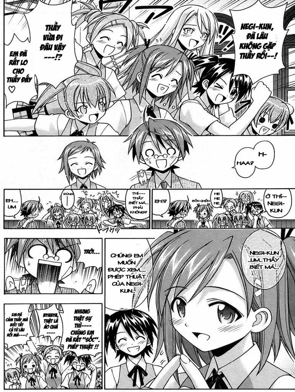 Truyện Tranh Pháp Sư Tí Hon Negima - Mahou Sensei Negima! trang 10