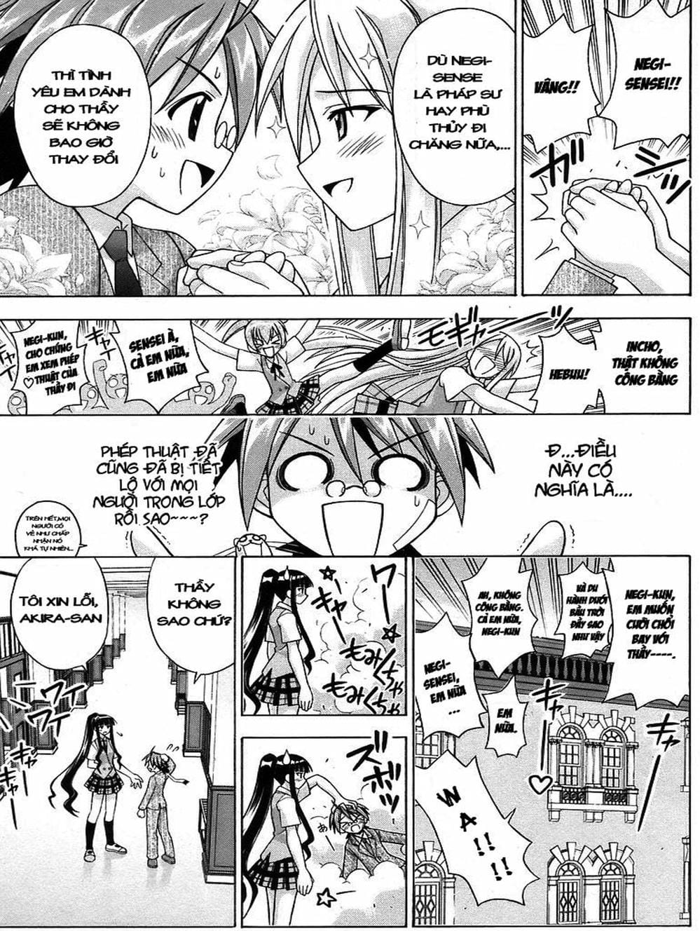Truyện Tranh Pháp Sư Tí Hon Negima - Mahou Sensei Negima! trang 10