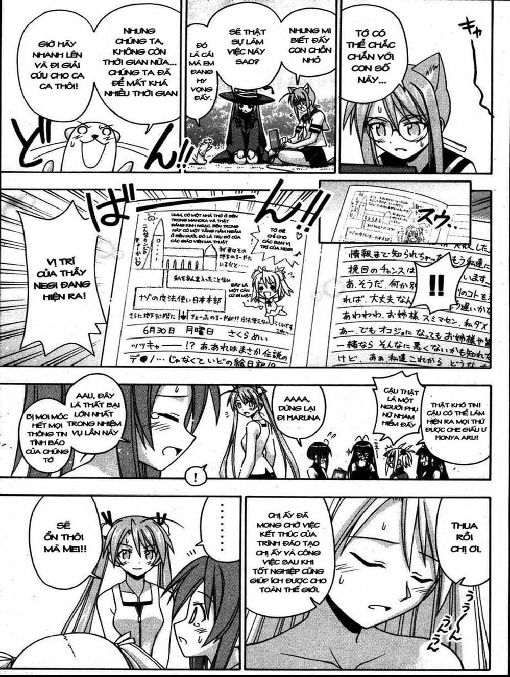 Truyện Tranh Pháp Sư Tí Hon Negima - Mahou Sensei Negima! trang 10