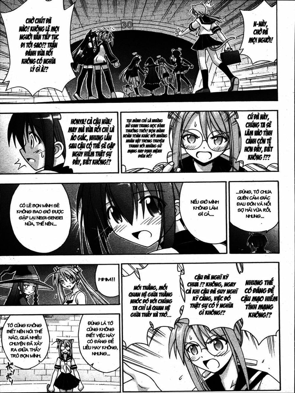 Truyện Tranh Pháp Sư Tí Hon Negima - Mahou Sensei Negima! trang 10
