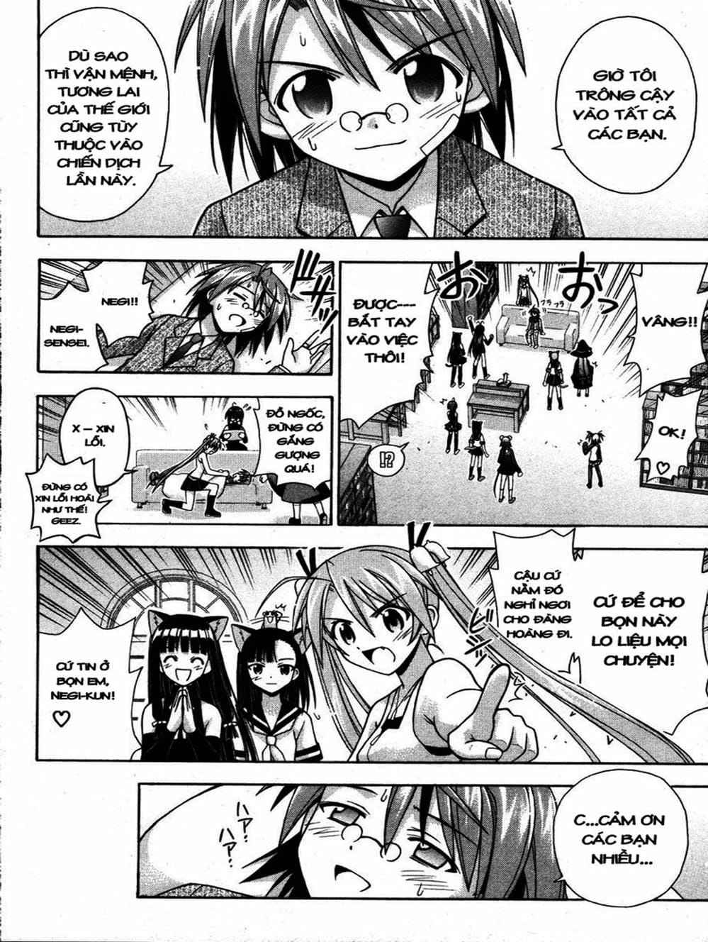 Truyện Tranh Pháp Sư Tí Hon Negima - Mahou Sensei Negima! trang 10