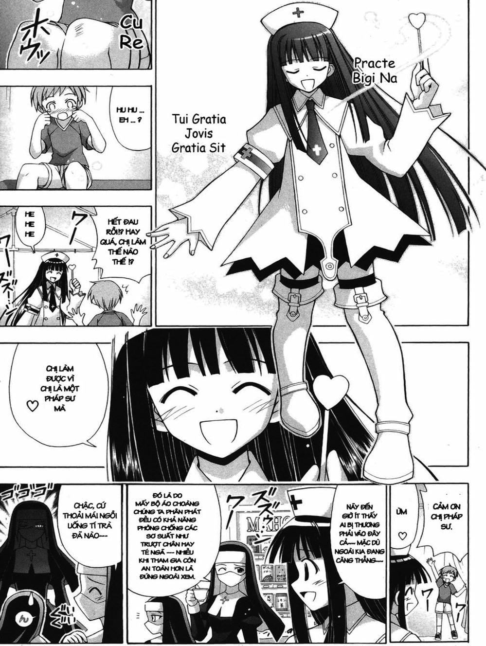 Truyện Tranh Pháp Sư Tí Hon Negima - Mahou Sensei Negima! trang 10