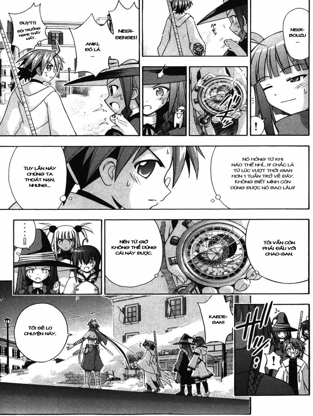 Truyện Tranh Pháp Sư Tí Hon Negima - Mahou Sensei Negima! trang 10