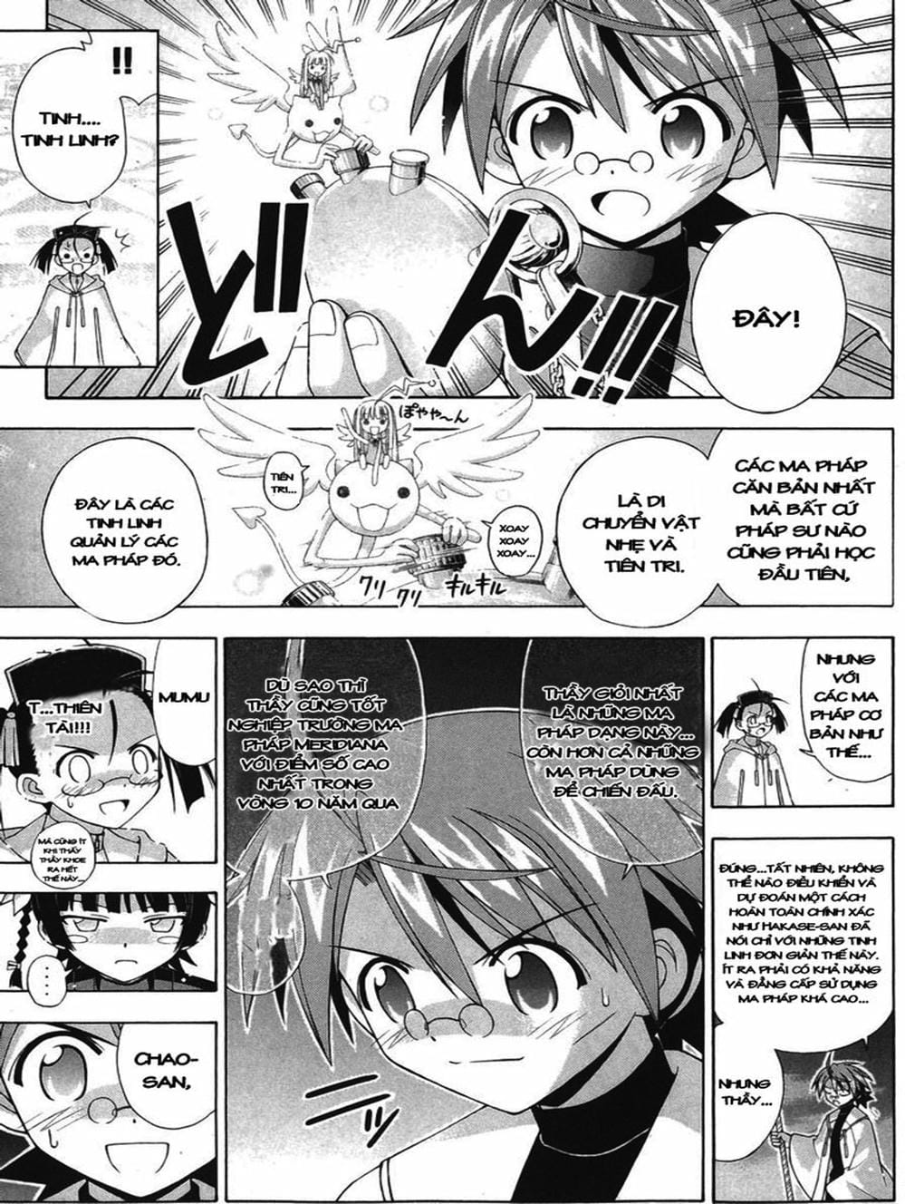 Truyện Tranh Pháp Sư Tí Hon Negima - Mahou Sensei Negima! trang 10