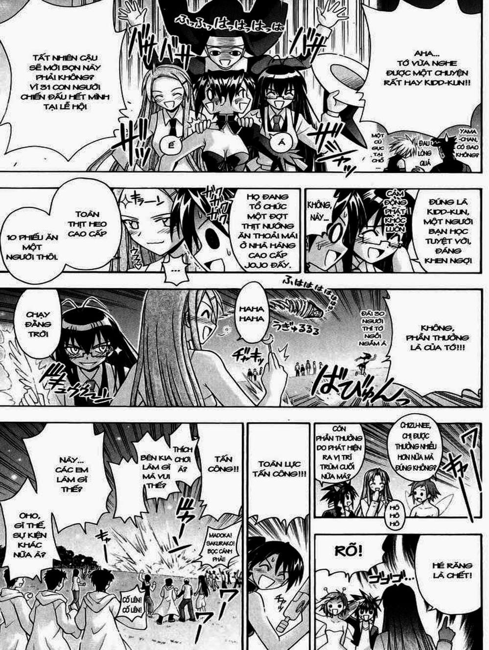 Truyện Tranh Pháp Sư Tí Hon Negima - Mahou Sensei Negima! trang 10