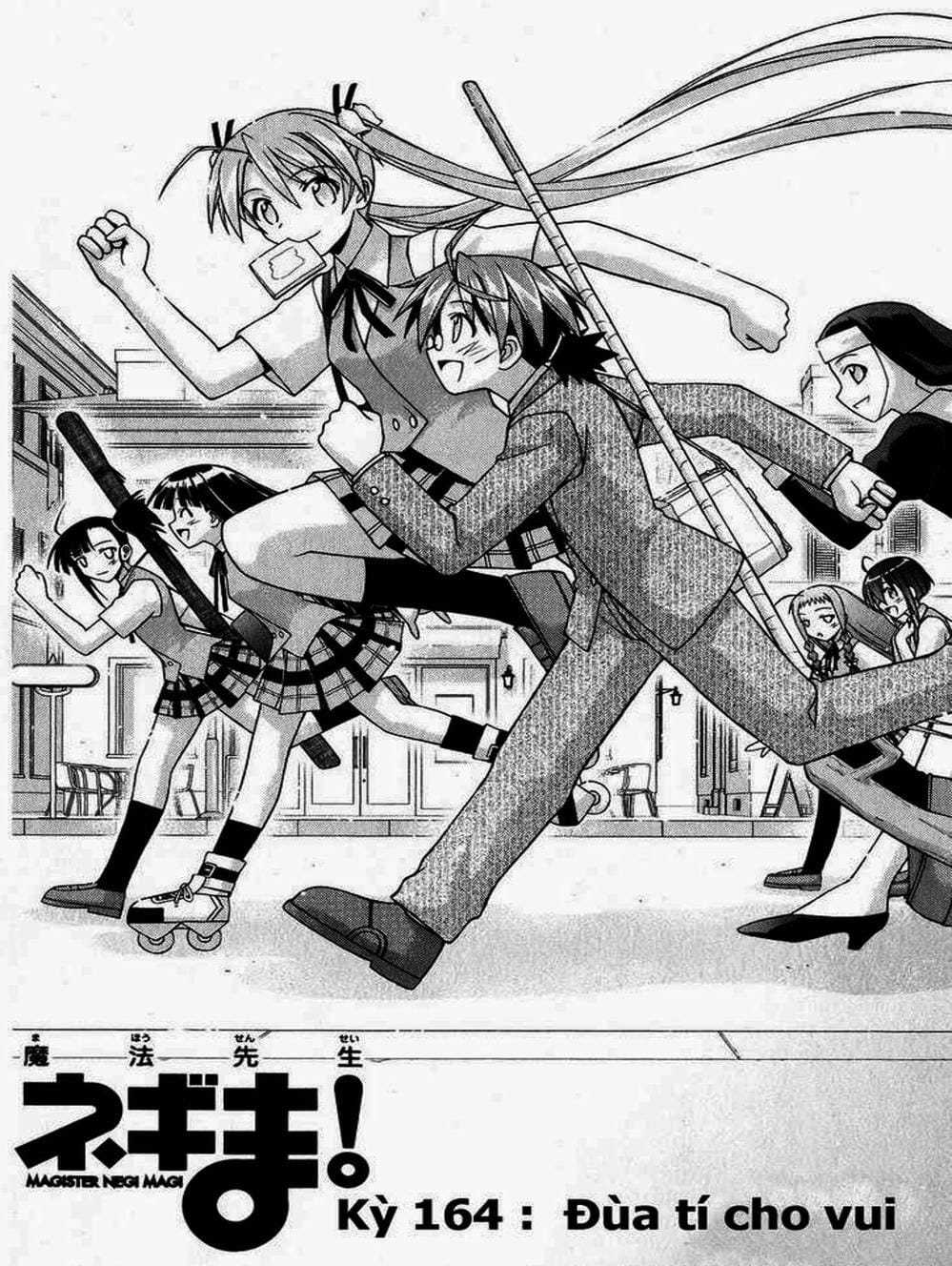 Truyện Tranh Pháp Sư Tí Hon Negima - Mahou Sensei Negima! trang 10