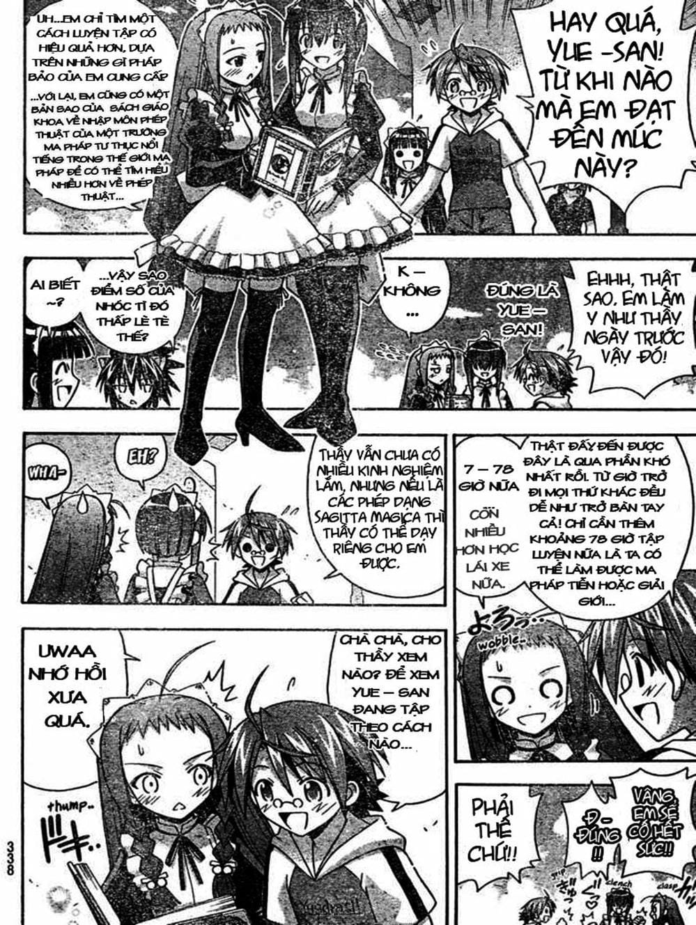 Truyện Tranh Pháp Sư Tí Hon Negima - Mahou Sensei Negima! trang 10