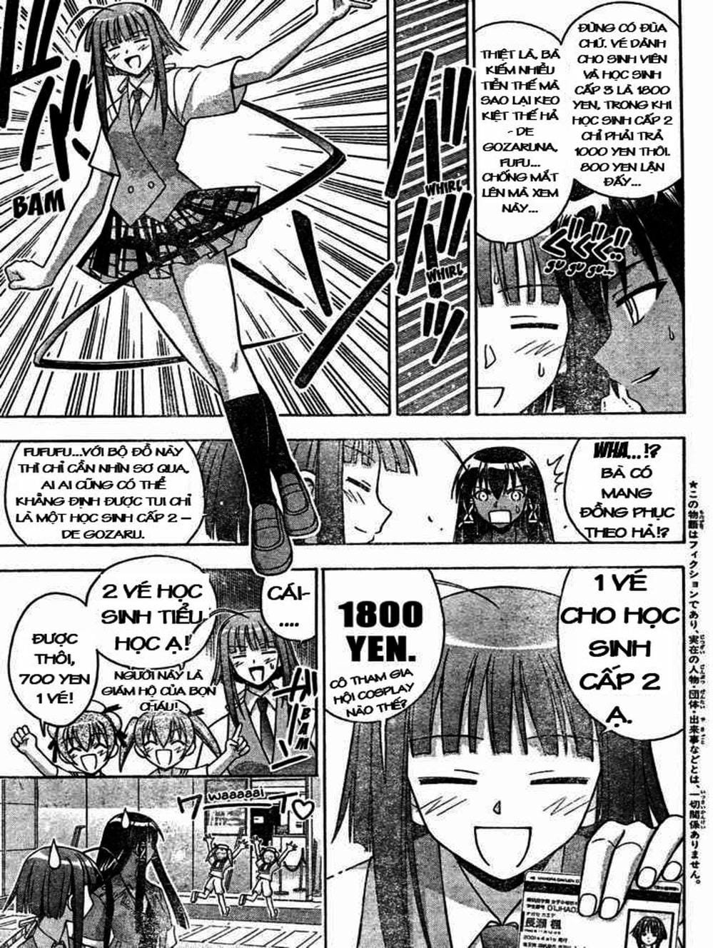 Truyện Tranh Pháp Sư Tí Hon Negima - Mahou Sensei Negima! trang 10