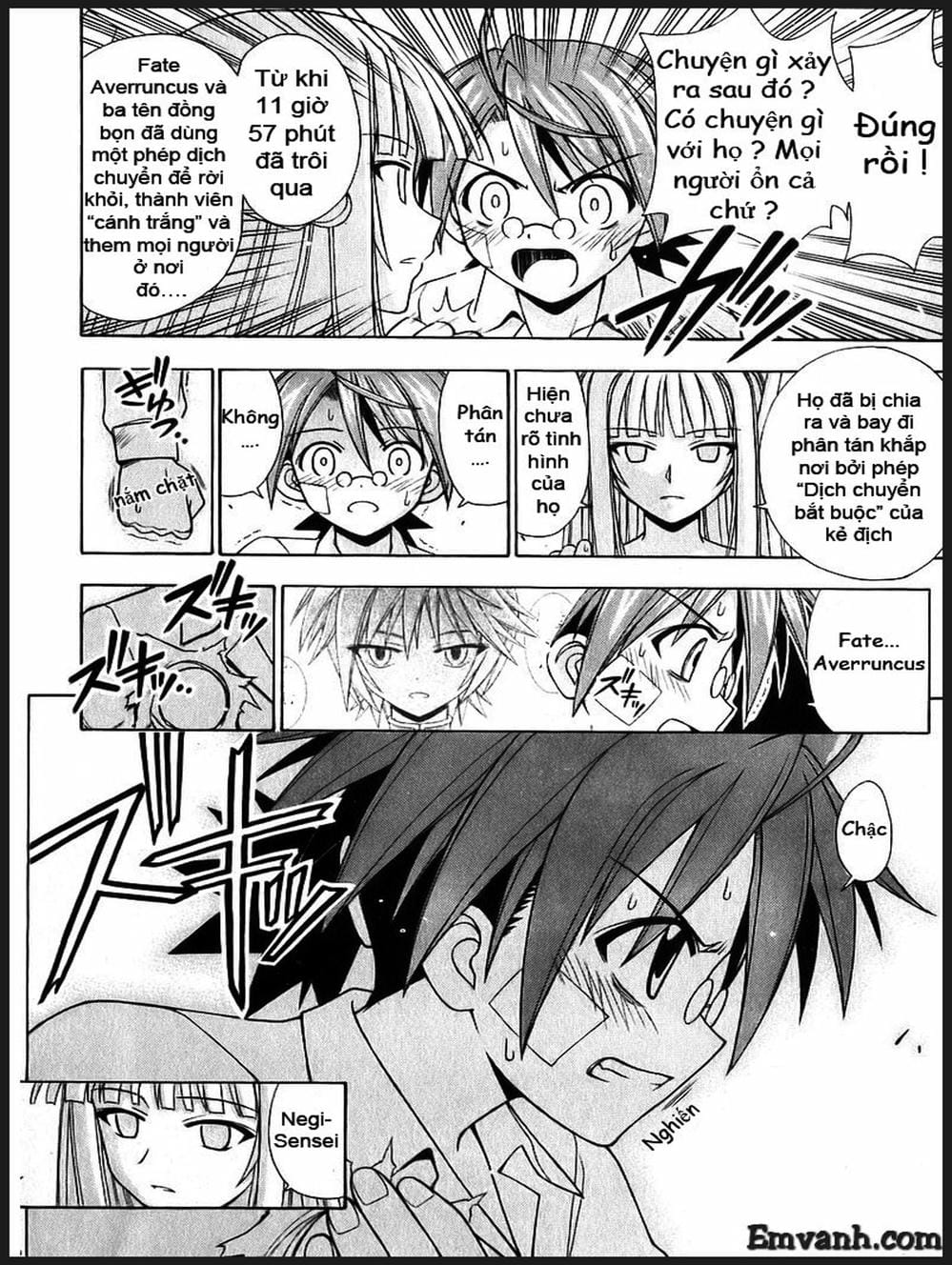 Truyện Tranh Pháp Sư Tí Hon Negima - Mahou Sensei Negima! trang 10