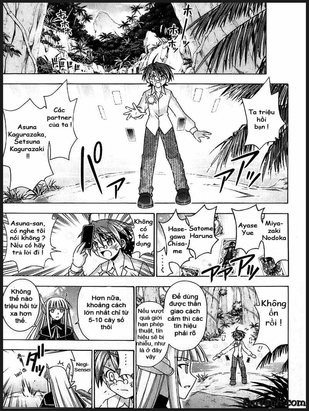 Truyện Tranh Pháp Sư Tí Hon Negima - Mahou Sensei Negima! trang 10