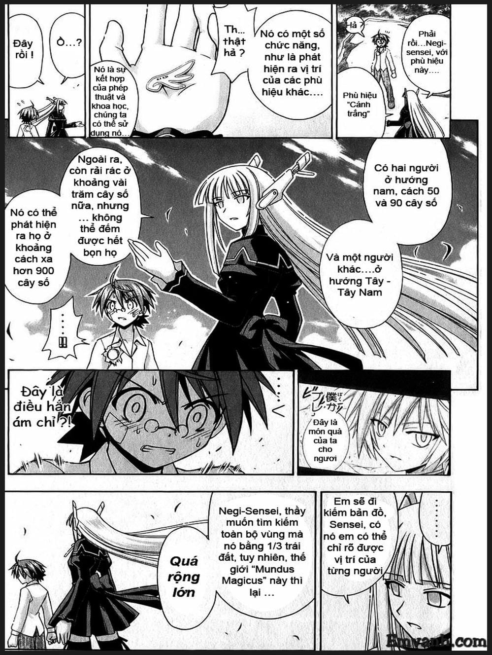 Truyện Tranh Pháp Sư Tí Hon Negima - Mahou Sensei Negima! trang 10