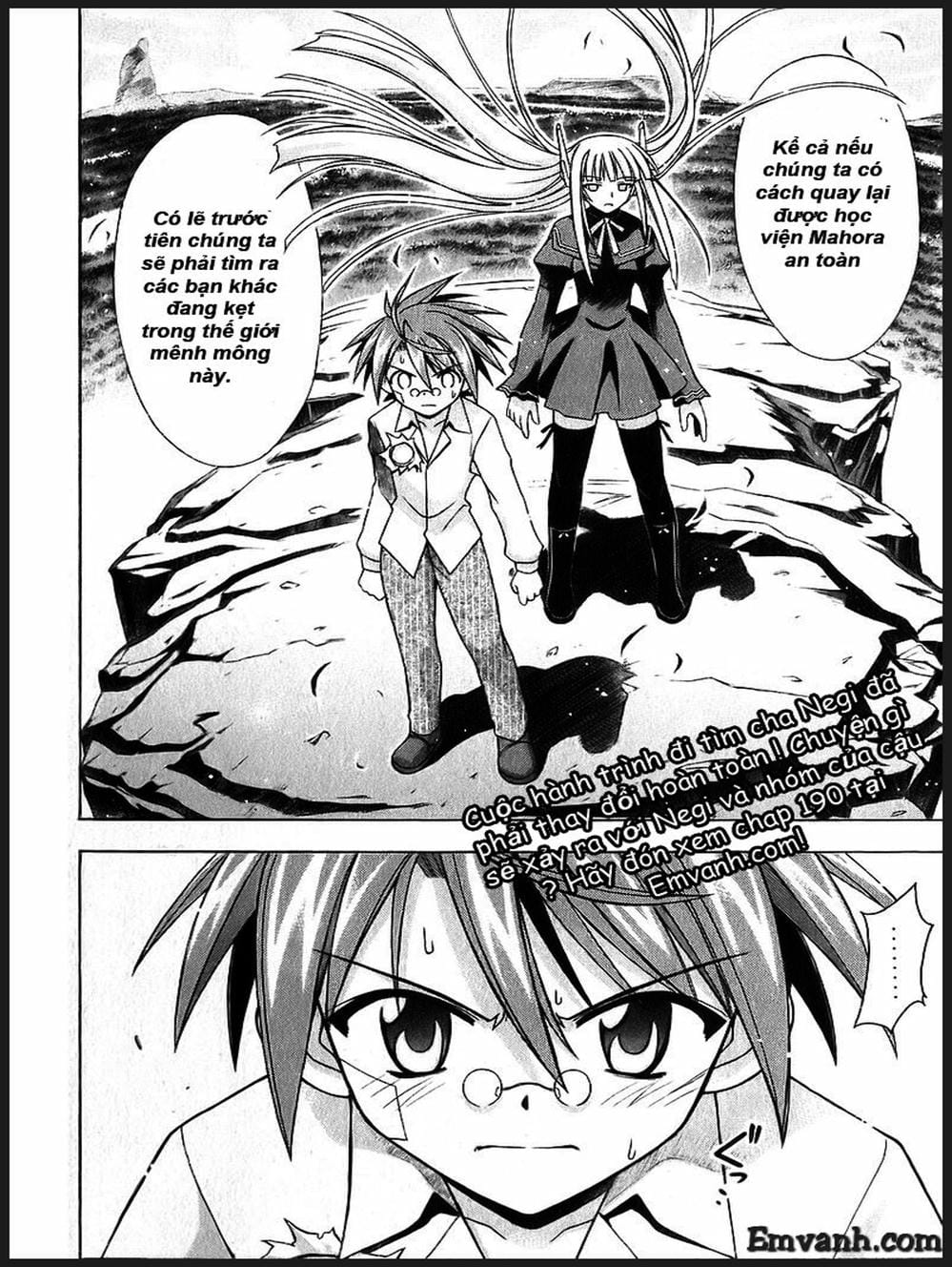 Truyện Tranh Pháp Sư Tí Hon Negima - Mahou Sensei Negima! trang 10