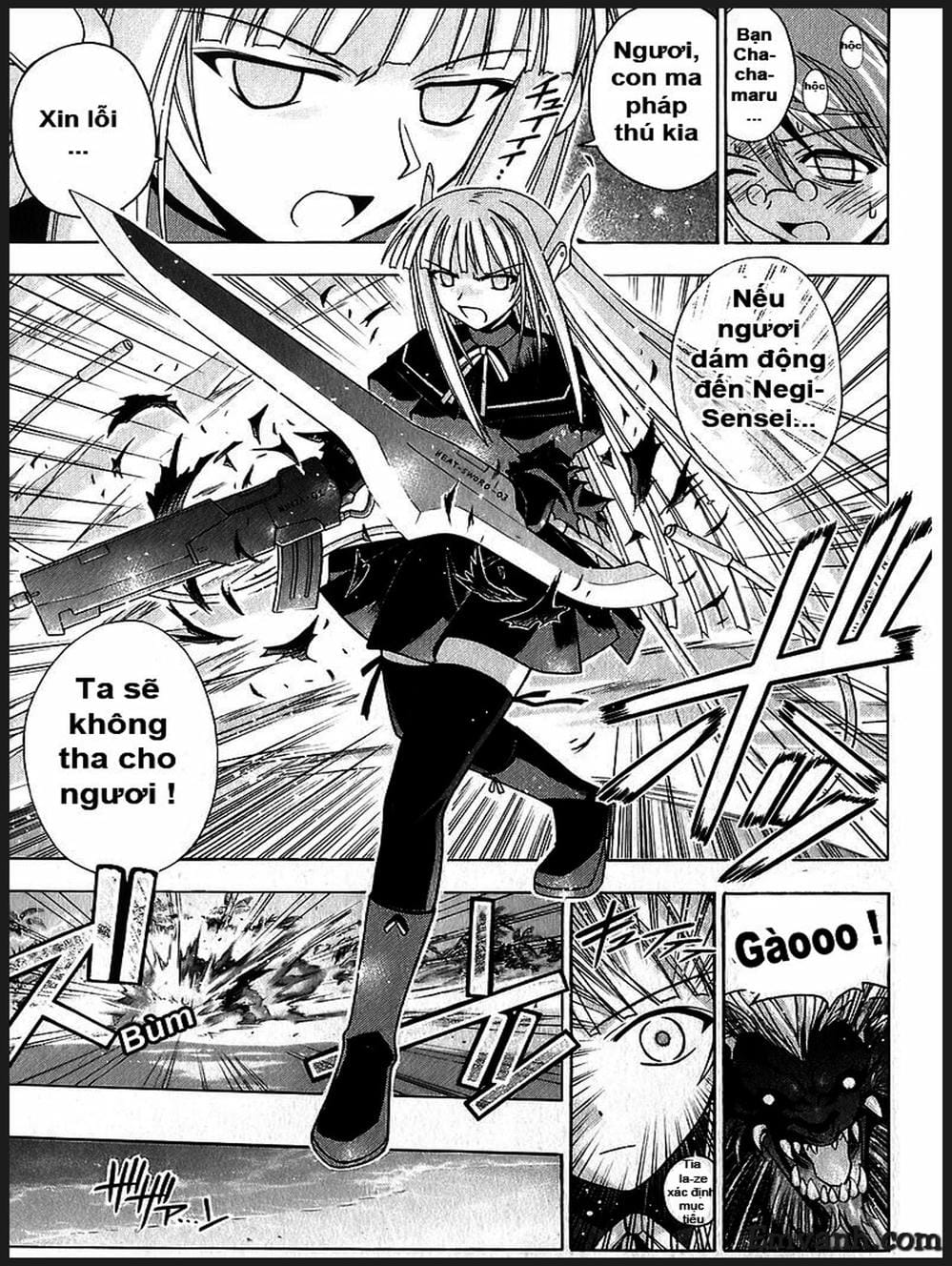Truyện Tranh Pháp Sư Tí Hon Negima - Mahou Sensei Negima! trang 10