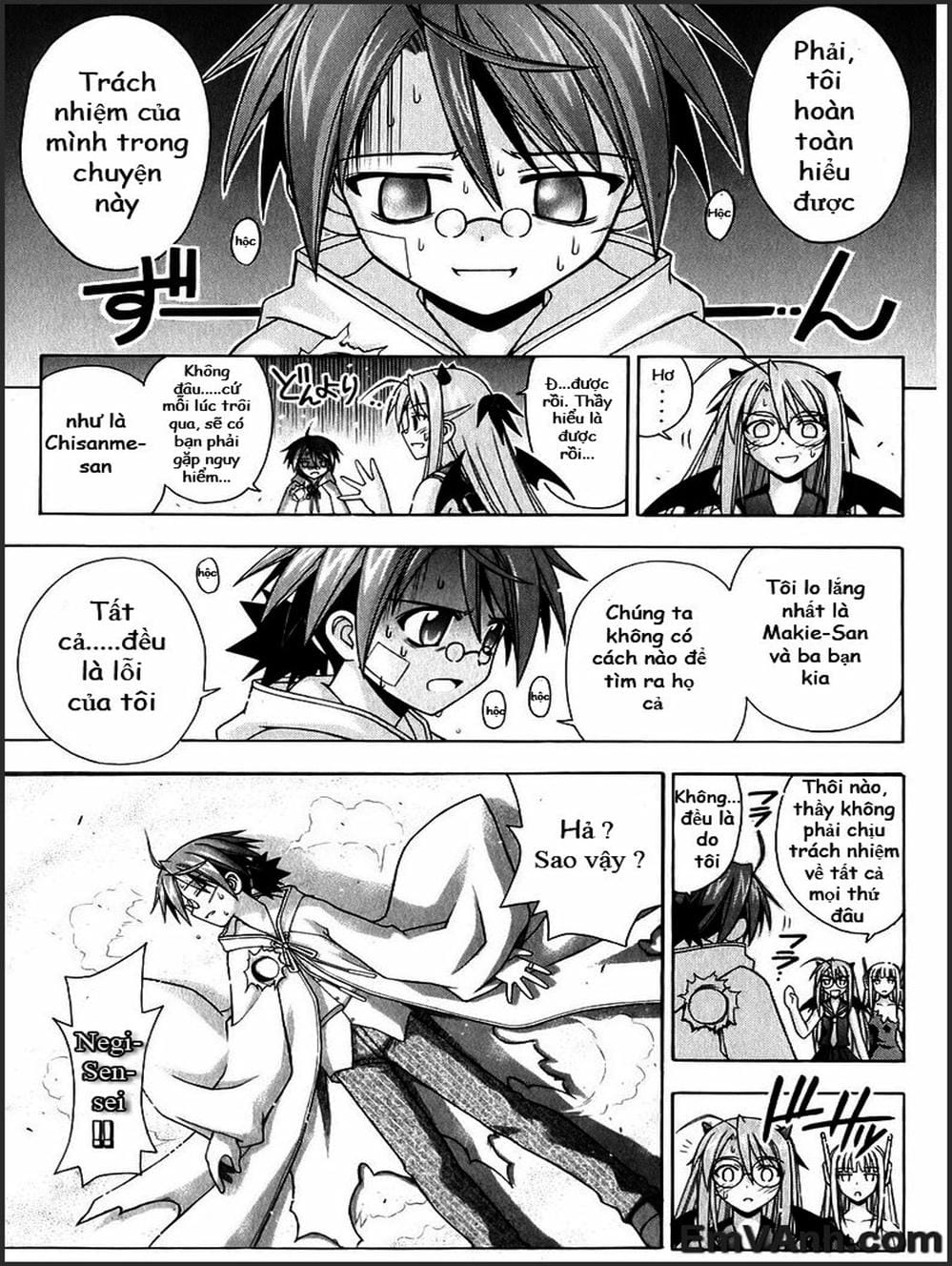Truyện Tranh Pháp Sư Tí Hon Negima - Mahou Sensei Negima! trang 10