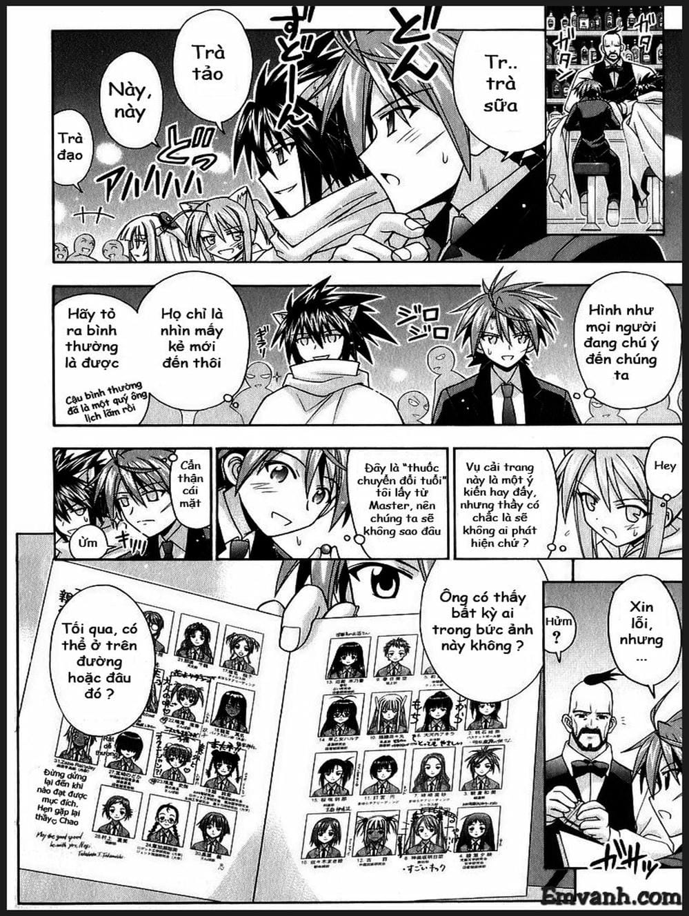 Truyện Tranh Pháp Sư Tí Hon Negima - Mahou Sensei Negima! trang 10