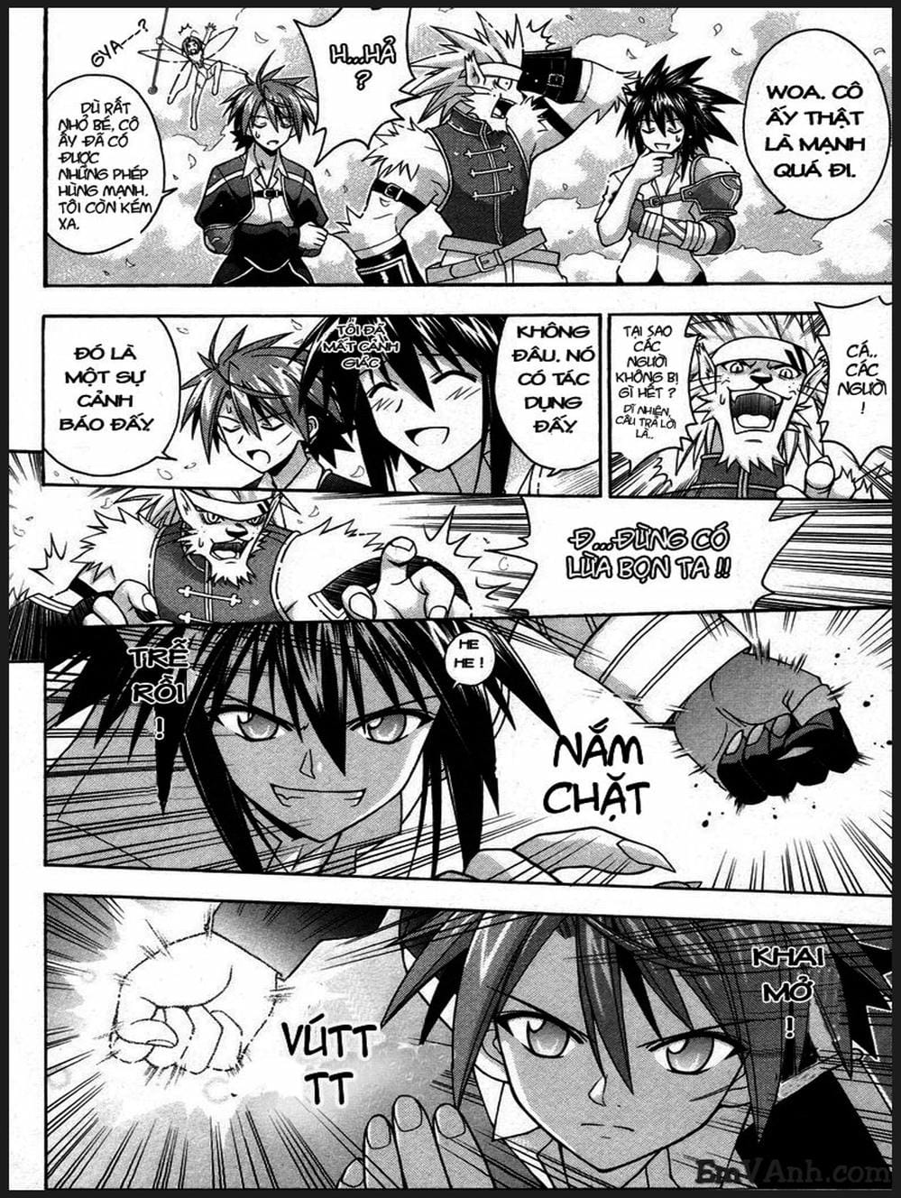 Truyện Tranh Pháp Sư Tí Hon Negima - Mahou Sensei Negima! trang 10