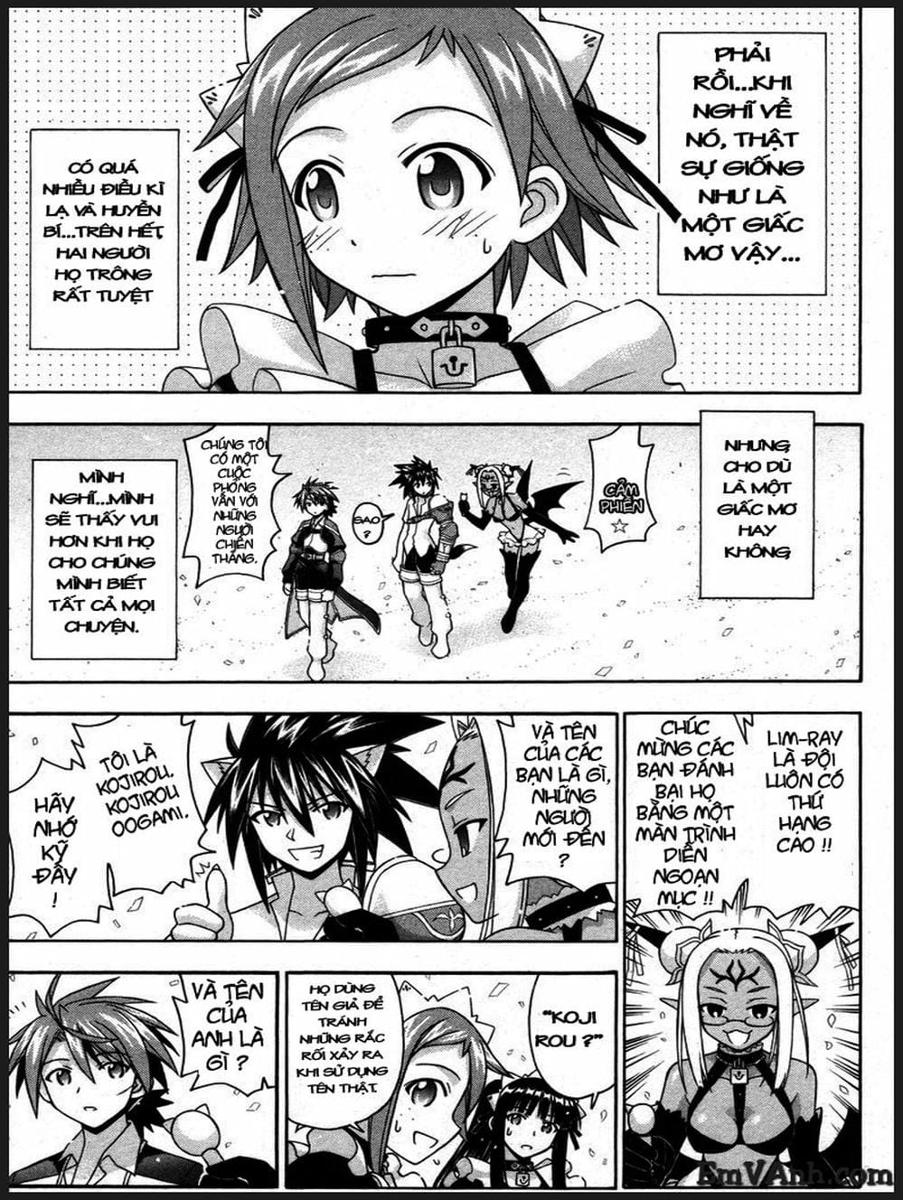 Truyện Tranh Pháp Sư Tí Hon Negima - Mahou Sensei Negima! trang 10
