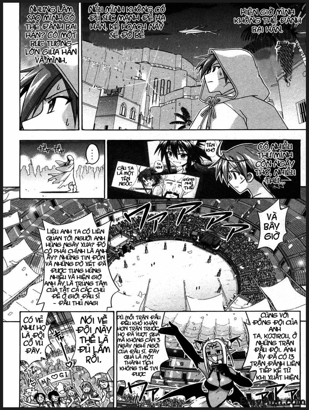 Truyện Tranh Pháp Sư Tí Hon Negima - Mahou Sensei Negima! trang 10