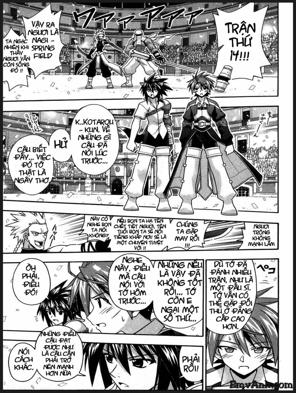 Truyện Tranh Pháp Sư Tí Hon Negima - Mahou Sensei Negima! trang 10