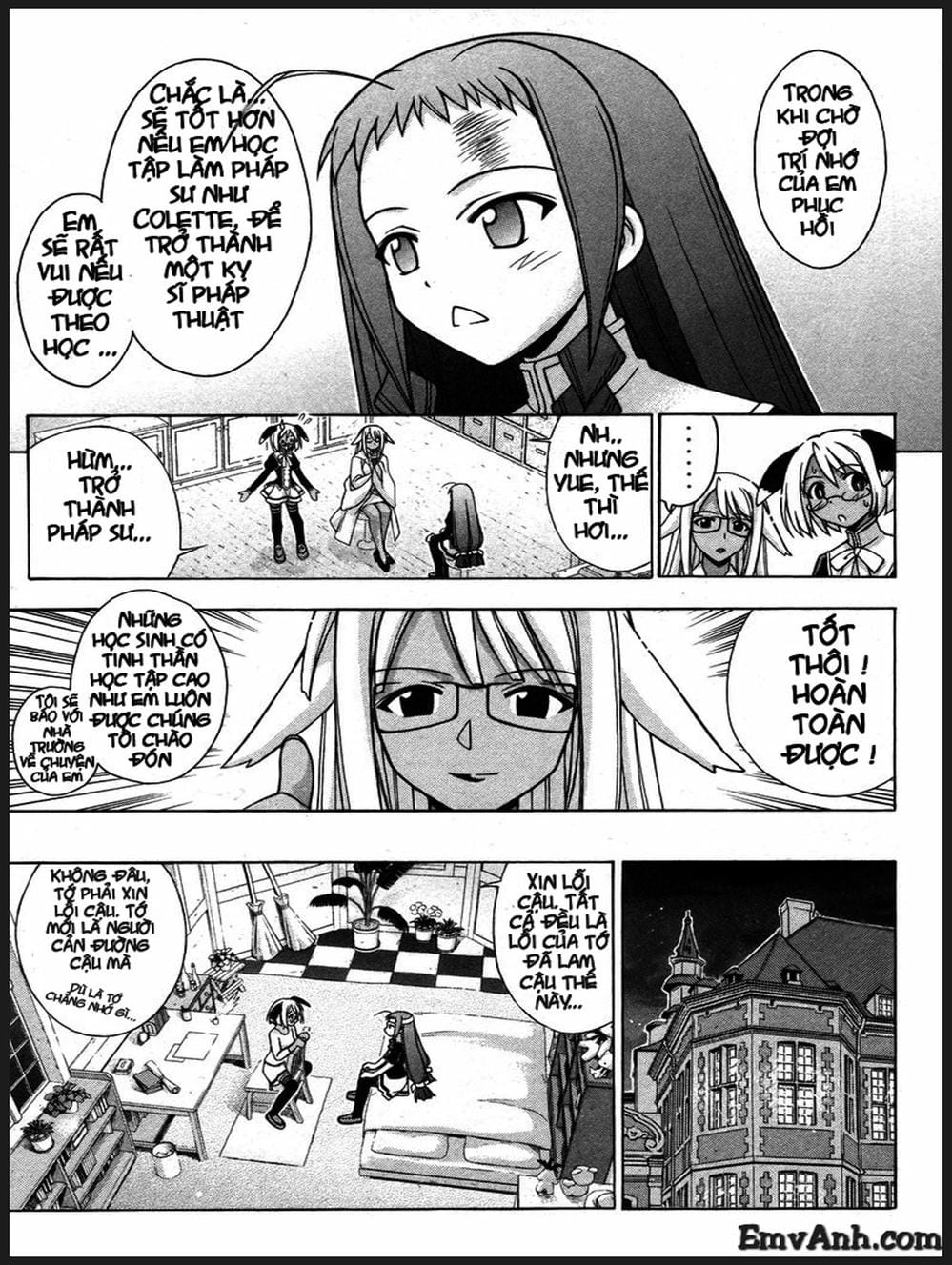 Truyện Tranh Pháp Sư Tí Hon Negima - Mahou Sensei Negima! trang 10