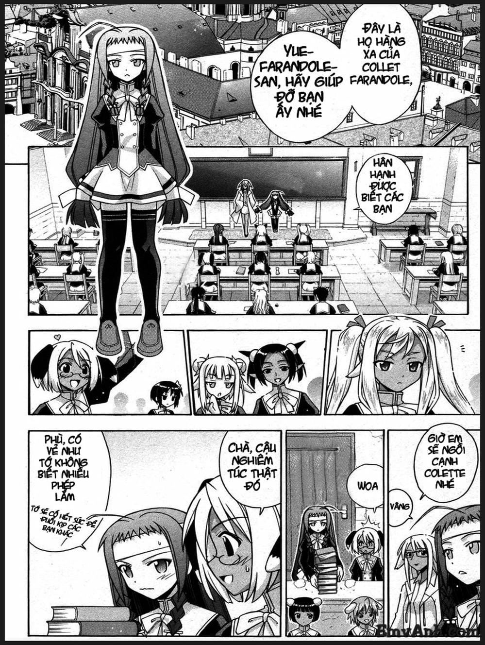 Truyện Tranh Pháp Sư Tí Hon Negima - Mahou Sensei Negima! trang 10
