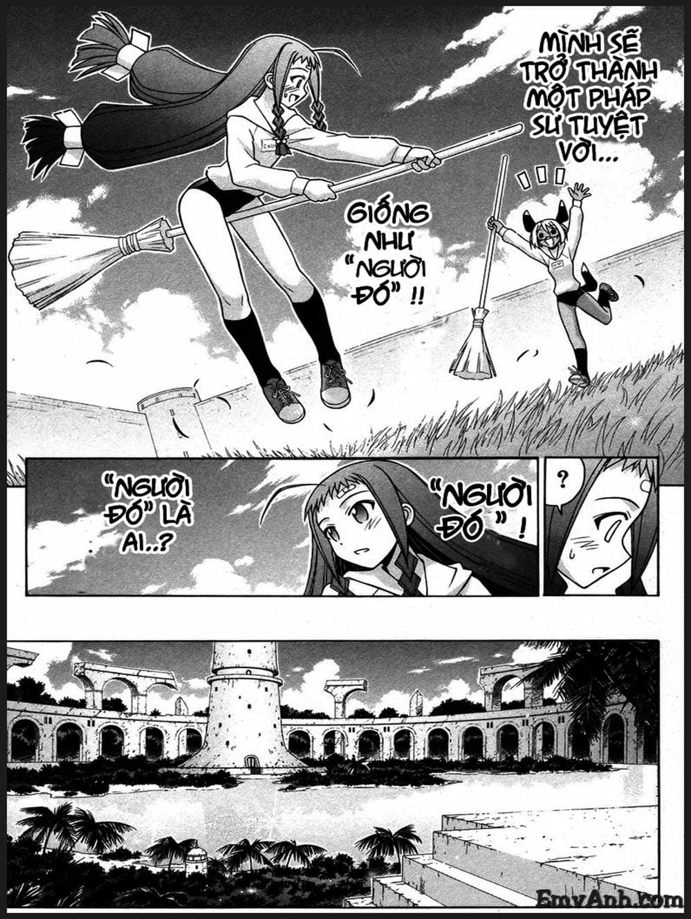 Truyện Tranh Pháp Sư Tí Hon Negima - Mahou Sensei Negima! trang 10