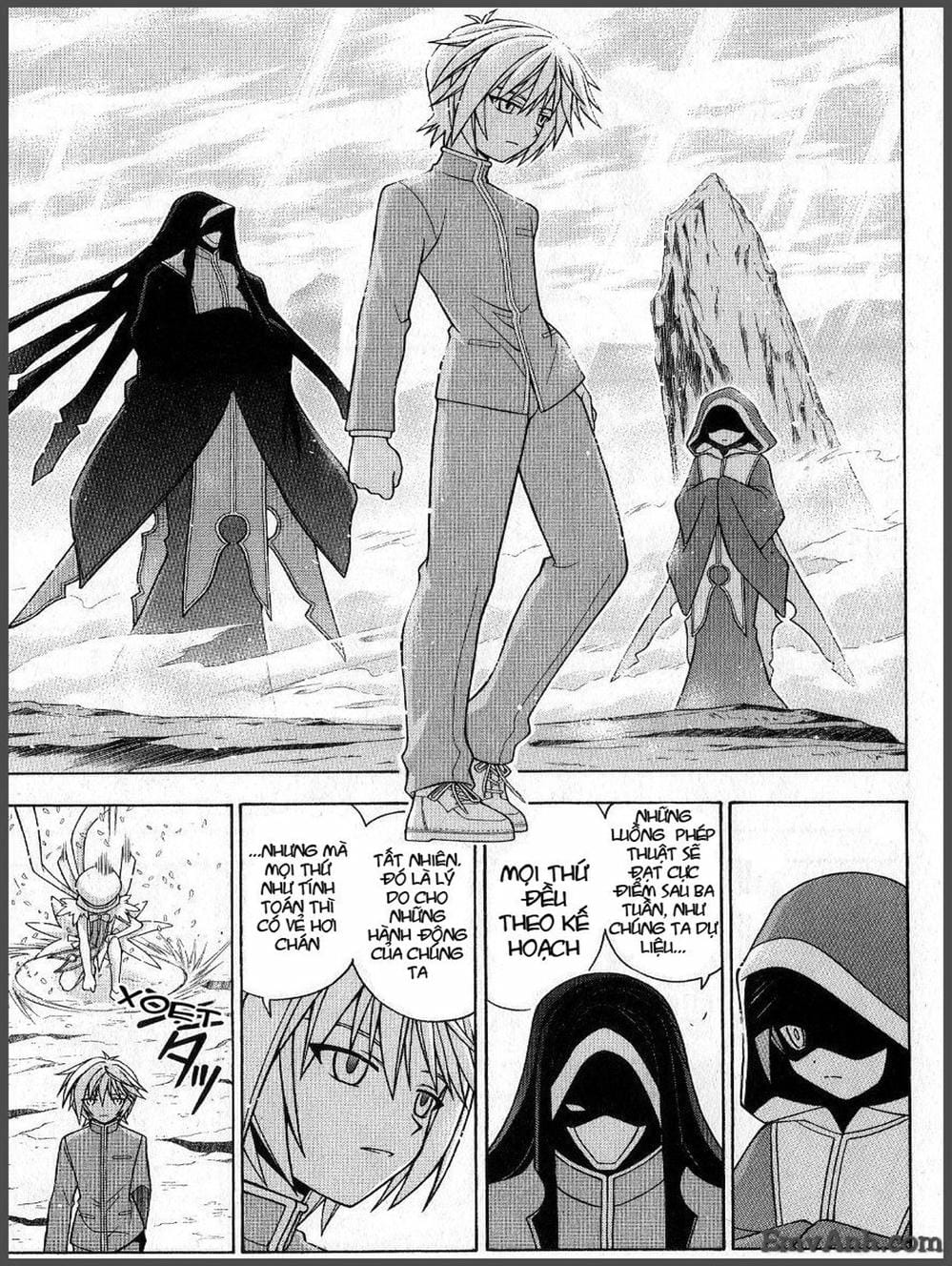 Truyện Tranh Pháp Sư Tí Hon Negima - Mahou Sensei Negima! trang 10