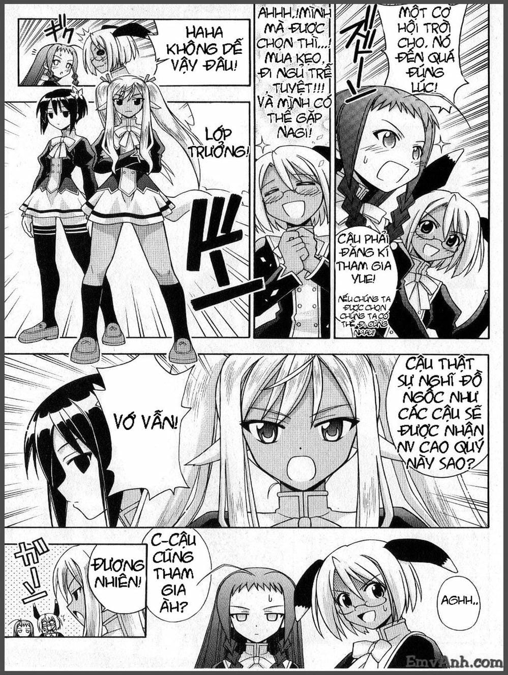 Truyện Tranh Pháp Sư Tí Hon Negima - Mahou Sensei Negima! trang 10