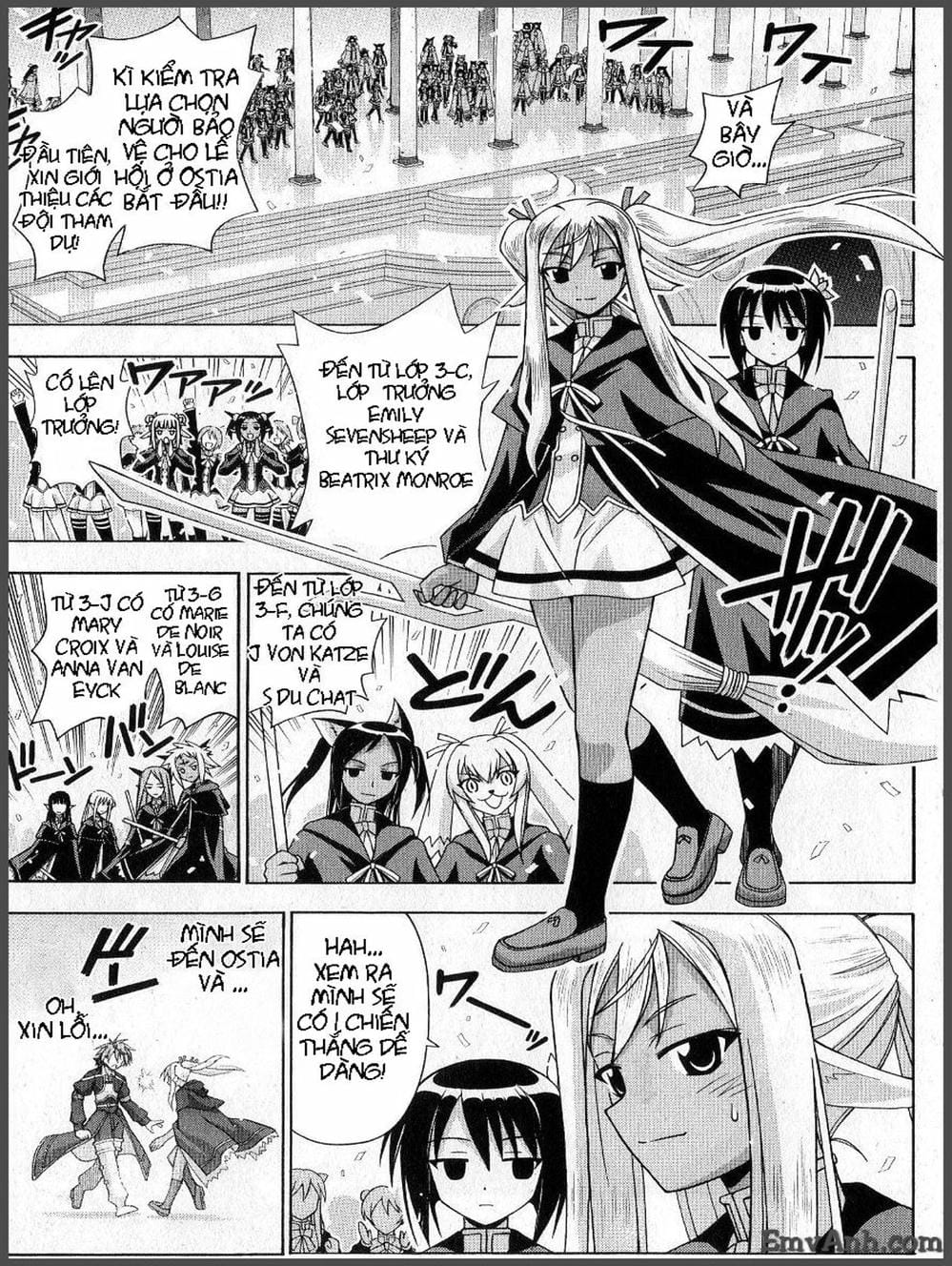 Truyện Tranh Pháp Sư Tí Hon Negima - Mahou Sensei Negima! trang 10