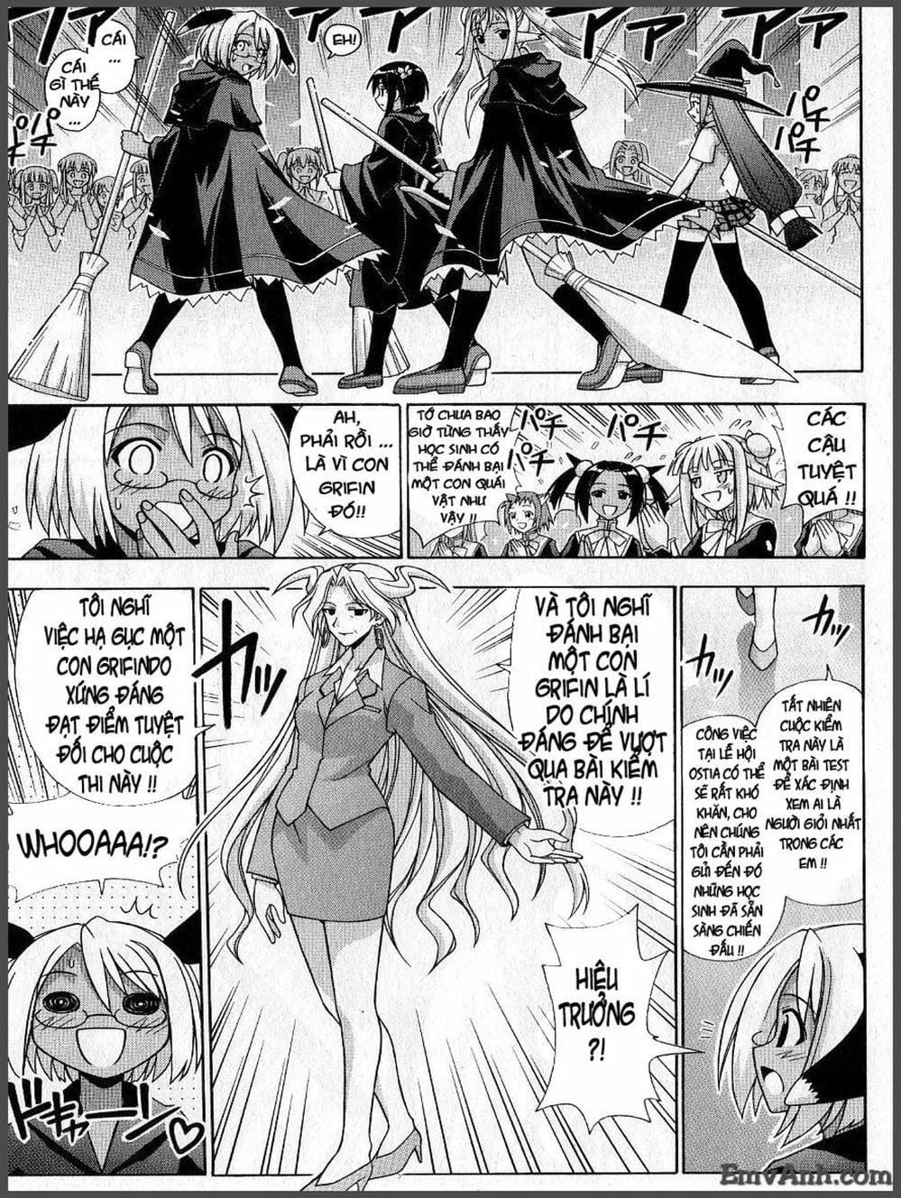 Truyện Tranh Pháp Sư Tí Hon Negima - Mahou Sensei Negima! trang 10