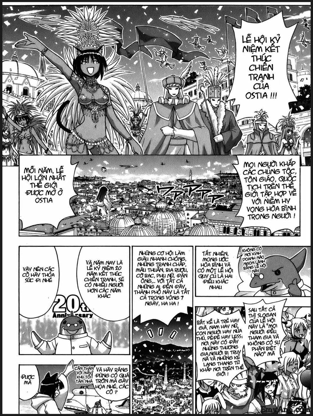 Truyện Tranh Pháp Sư Tí Hon Negima - Mahou Sensei Negima! trang 10