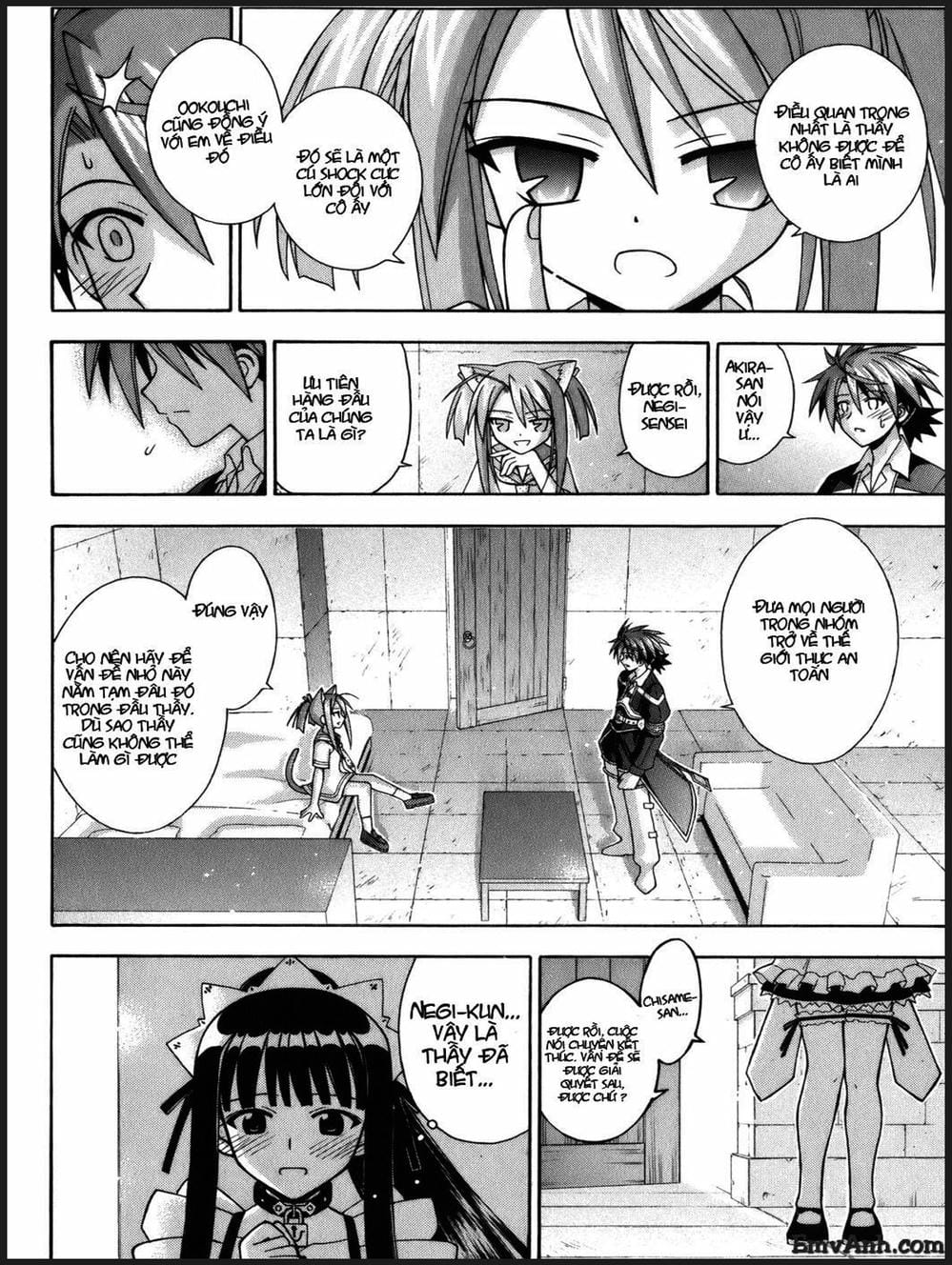 Truyện Tranh Pháp Sư Tí Hon Negima - Mahou Sensei Negima! trang 10