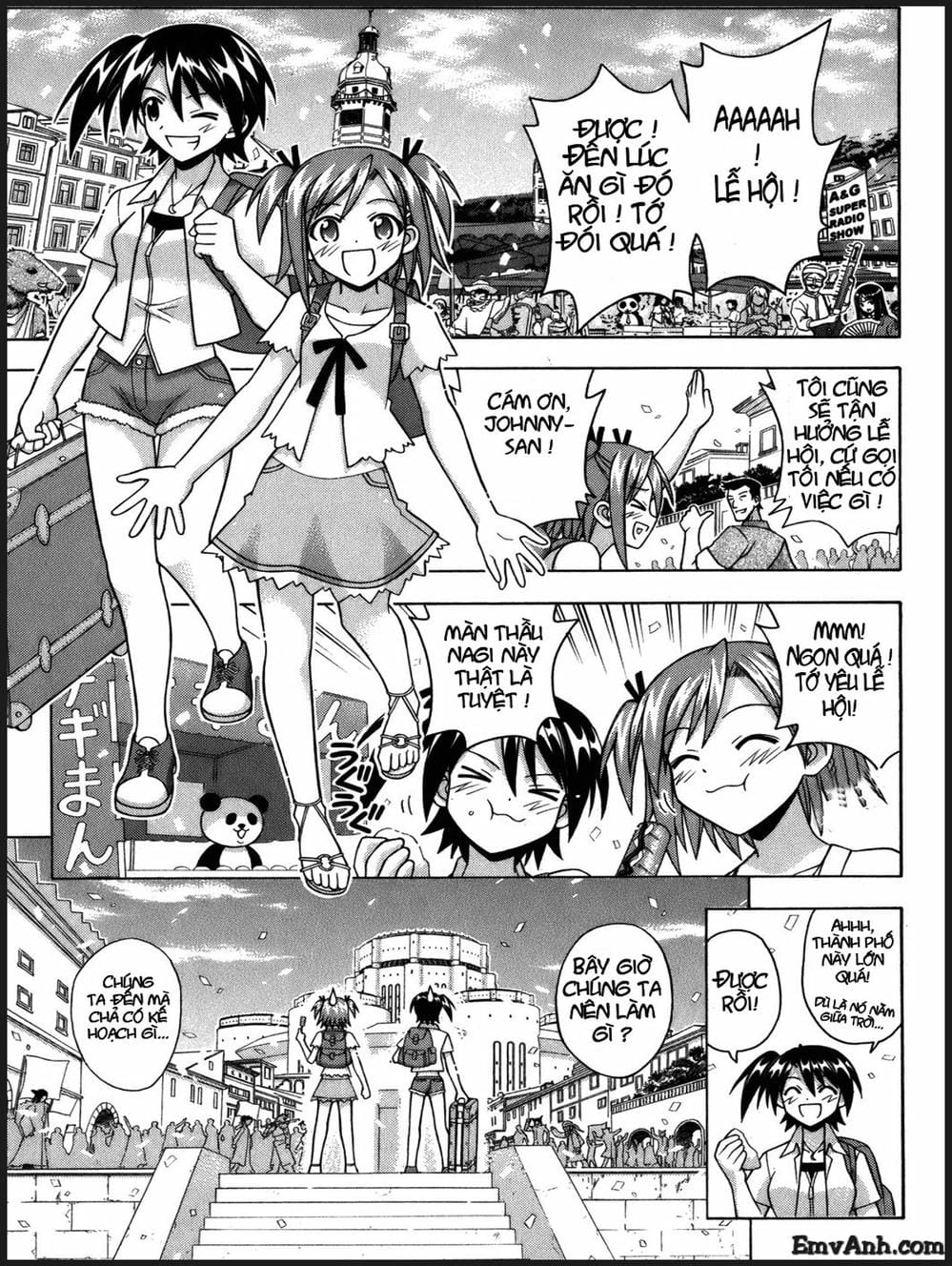 Truyện Tranh Pháp Sư Tí Hon Negima - Mahou Sensei Negima! trang 10