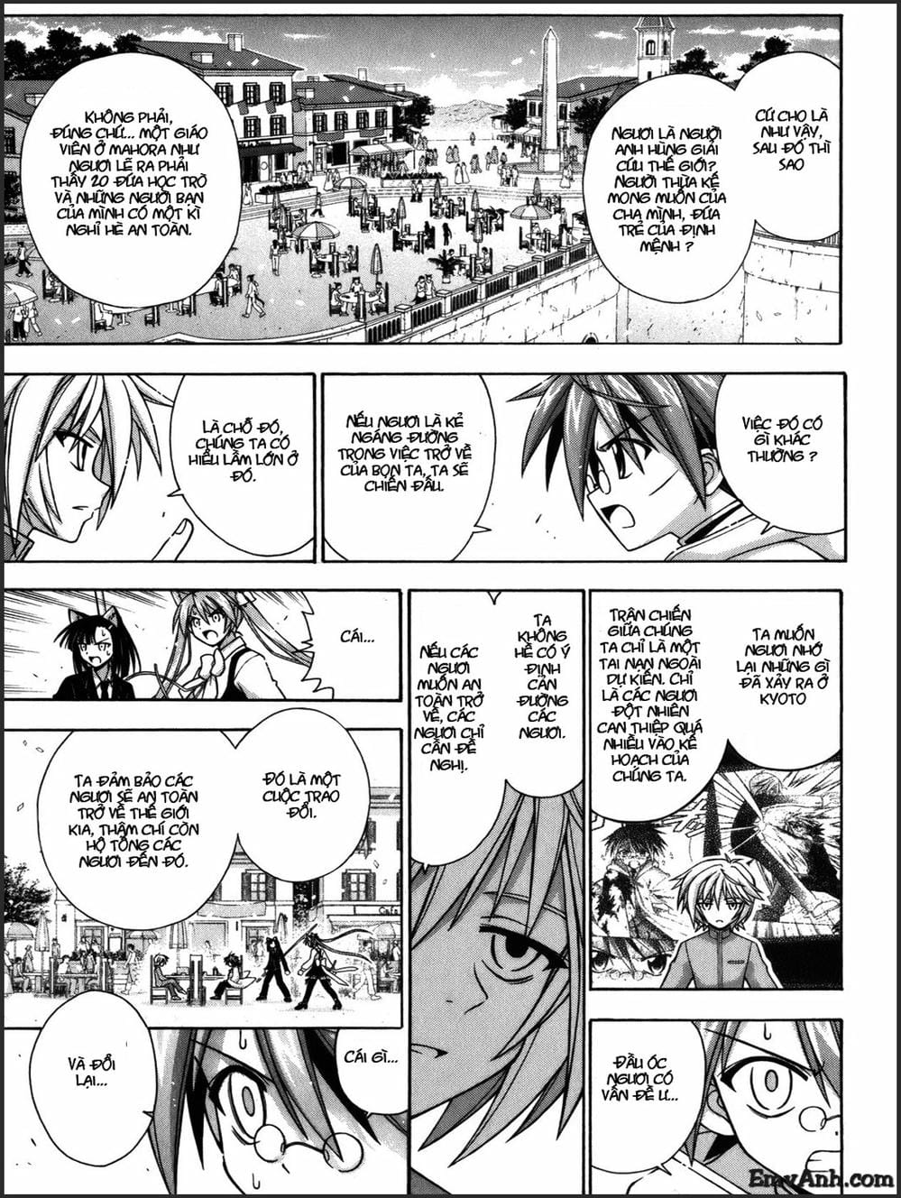 Truyện Tranh Pháp Sư Tí Hon Negima - Mahou Sensei Negima! trang 10