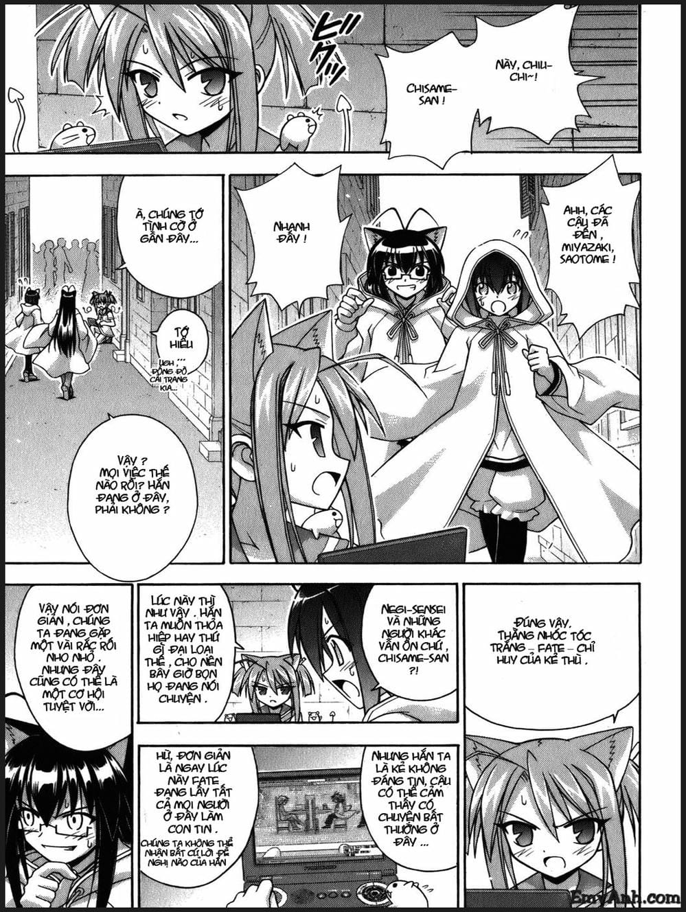 Truyện Tranh Pháp Sư Tí Hon Negima - Mahou Sensei Negima! trang 10
