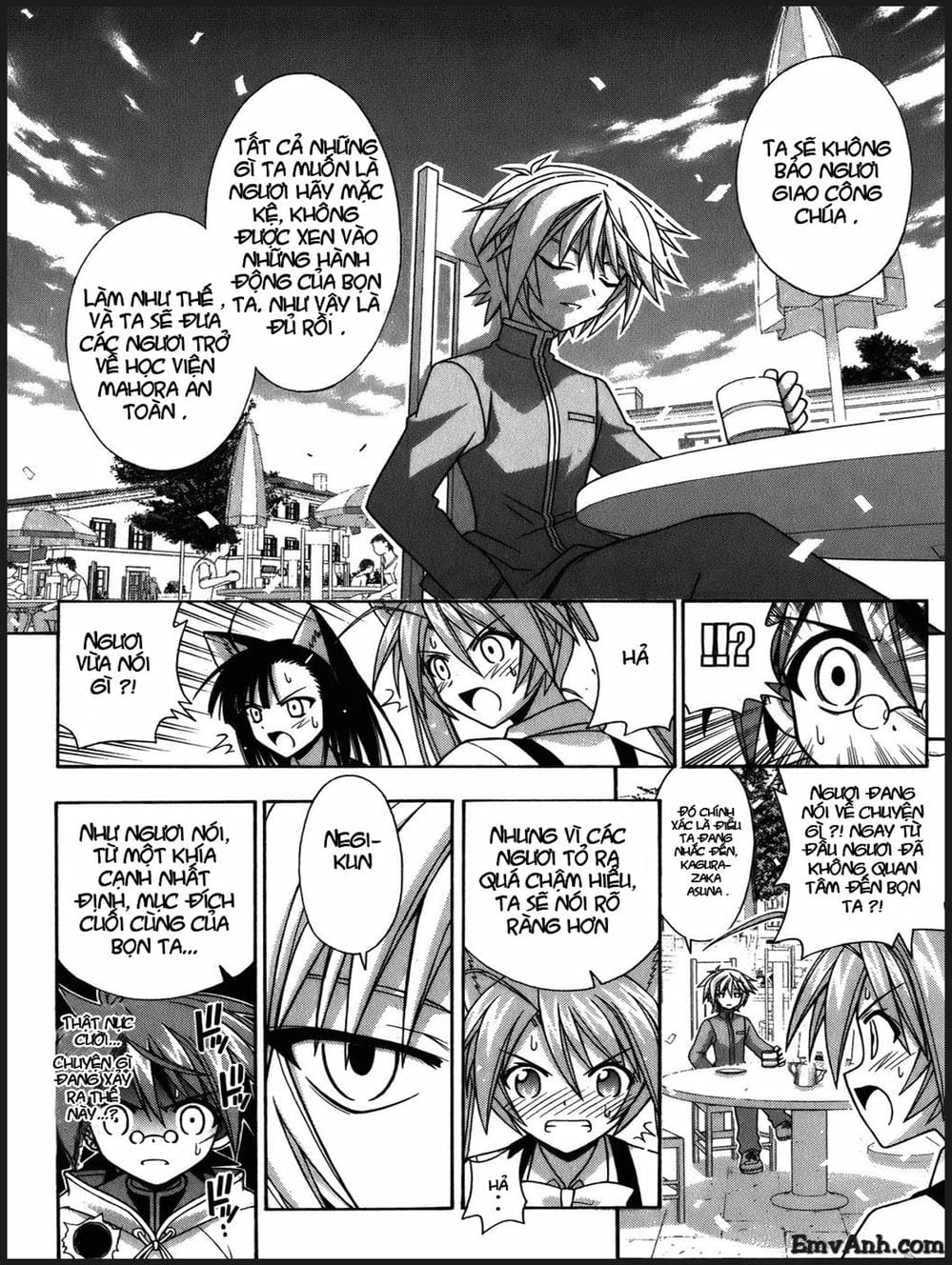 Truyện Tranh Pháp Sư Tí Hon Negima - Mahou Sensei Negima! trang 10