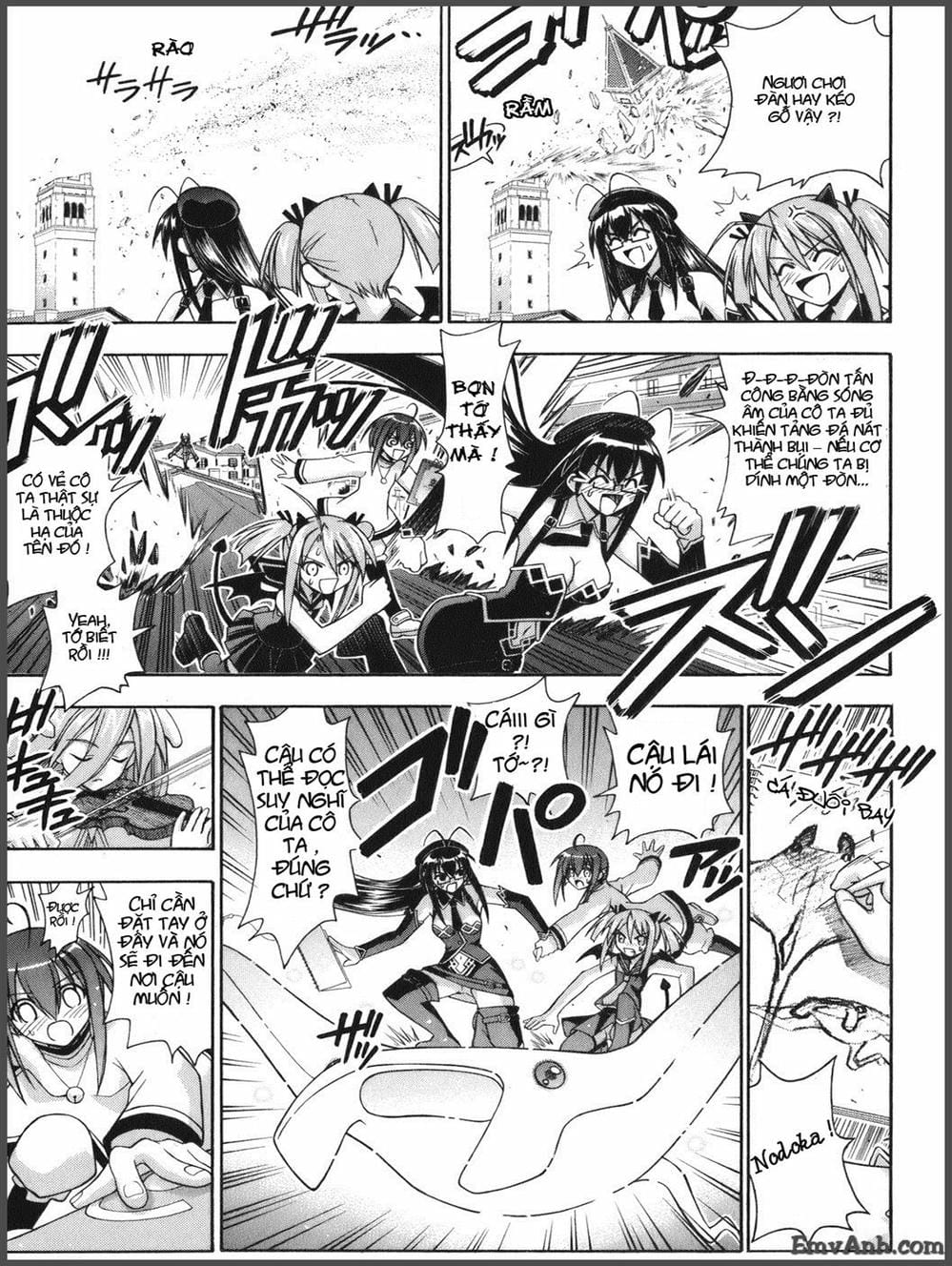 Truyện Tranh Pháp Sư Tí Hon Negima - Mahou Sensei Negima! trang 10