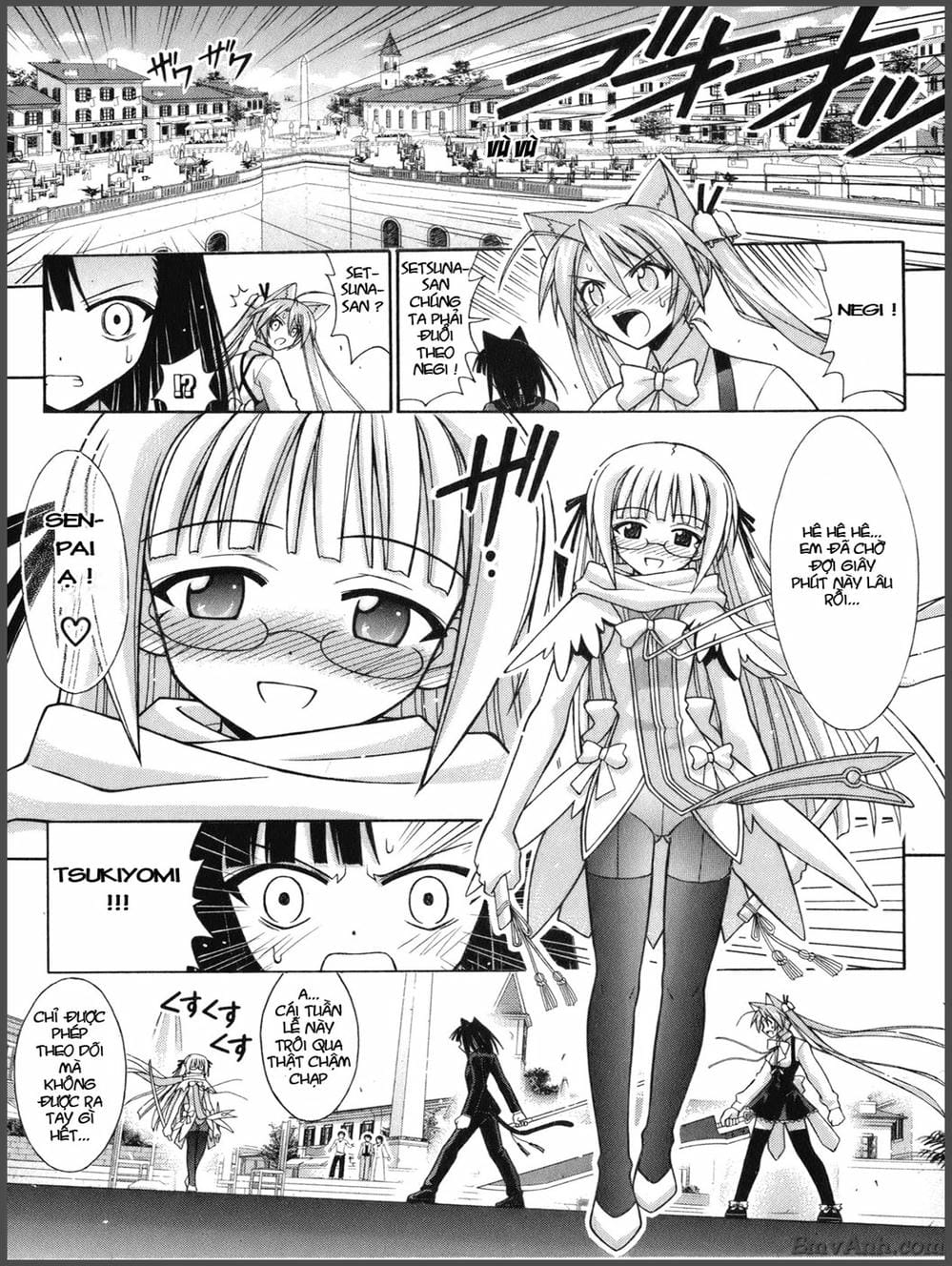 Truyện Tranh Pháp Sư Tí Hon Negima - Mahou Sensei Negima! trang 10