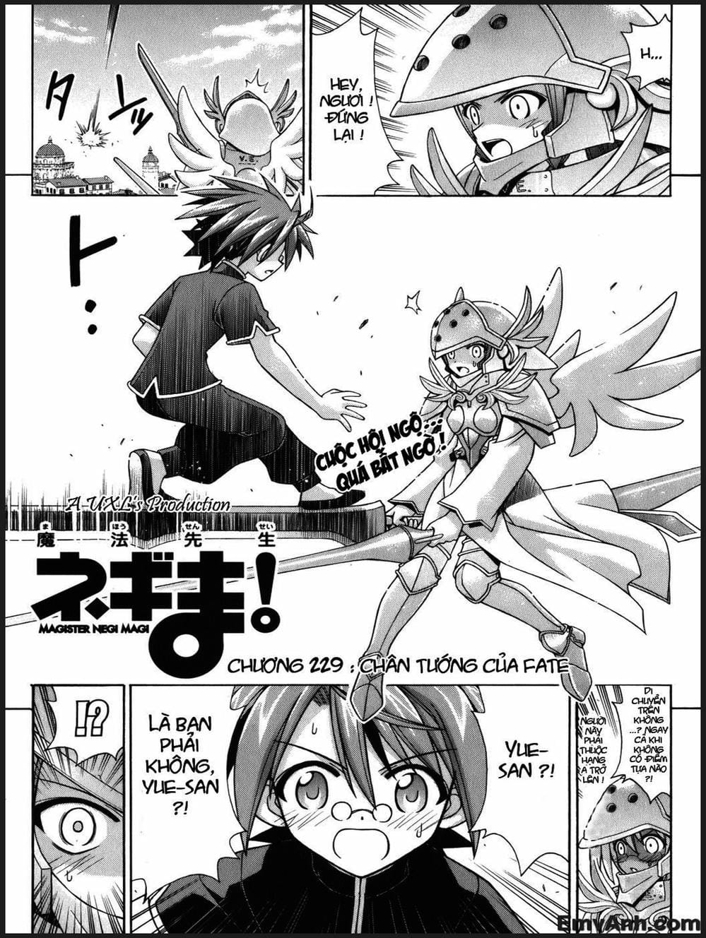 Truyện Tranh Pháp Sư Tí Hon Negima - Mahou Sensei Negima! trang 10