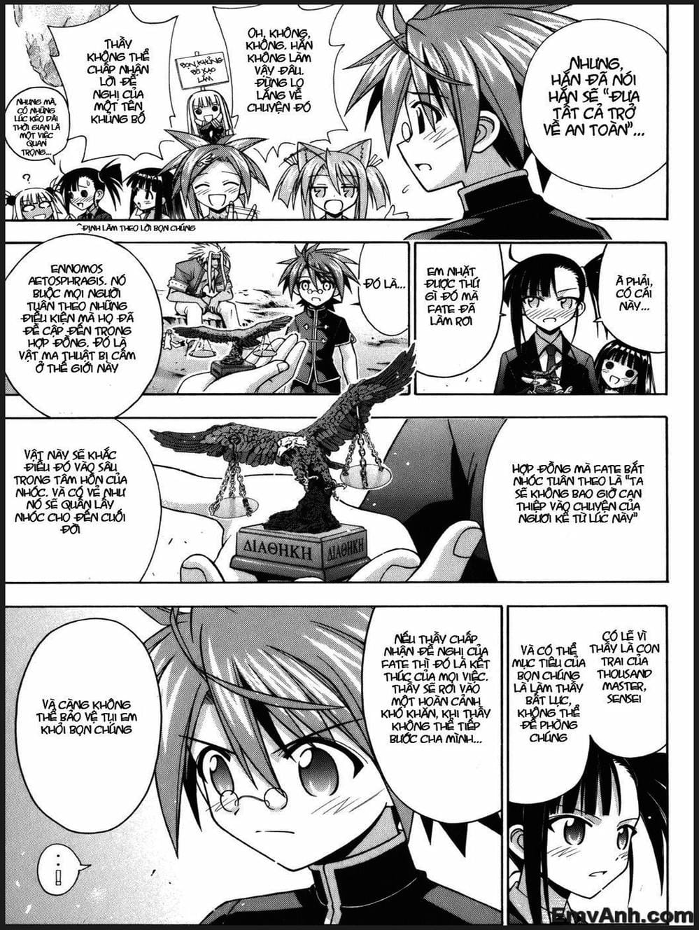 Truyện Tranh Pháp Sư Tí Hon Negima - Mahou Sensei Negima! trang 10