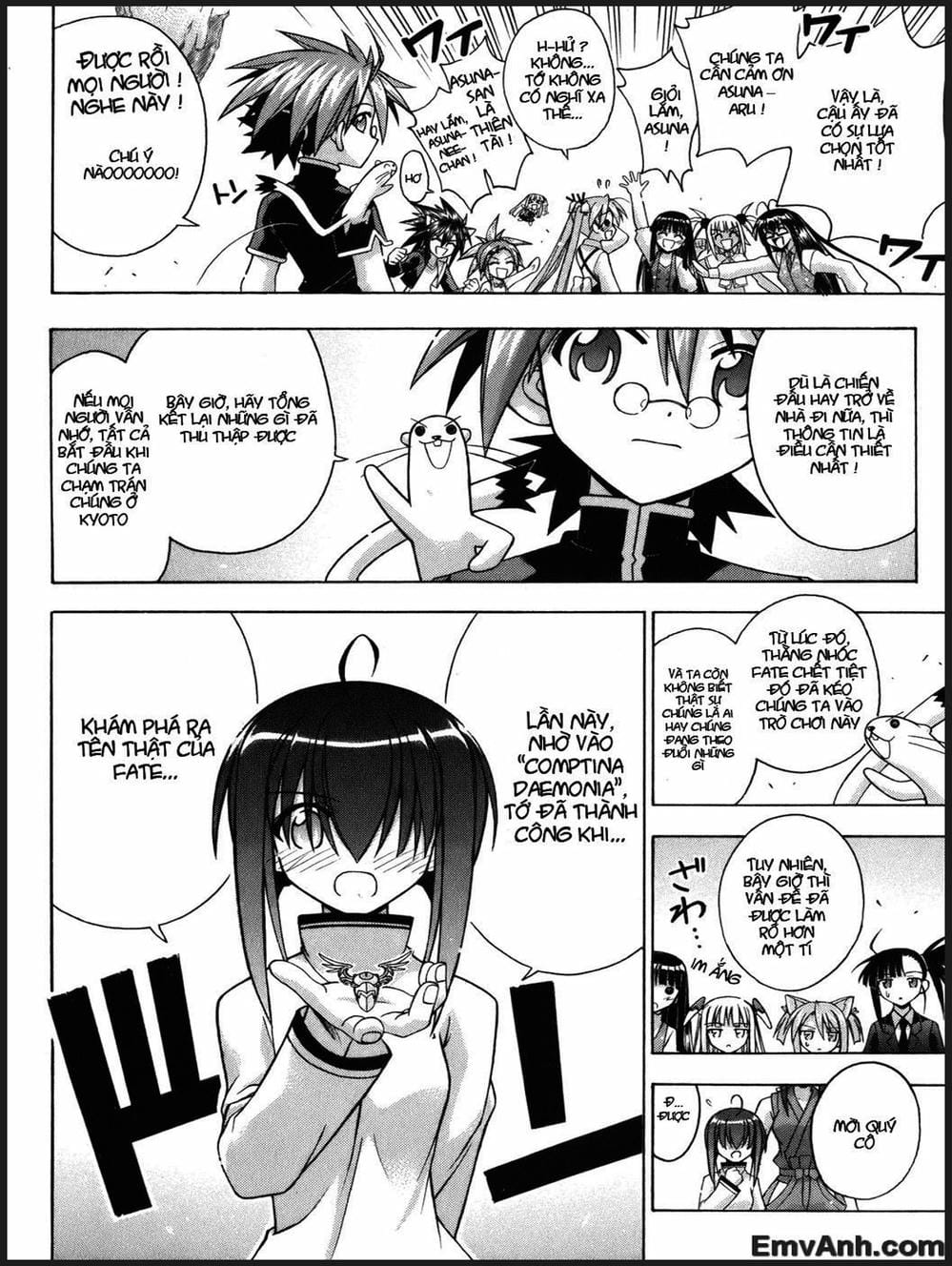 Truyện Tranh Pháp Sư Tí Hon Negima - Mahou Sensei Negima! trang 10