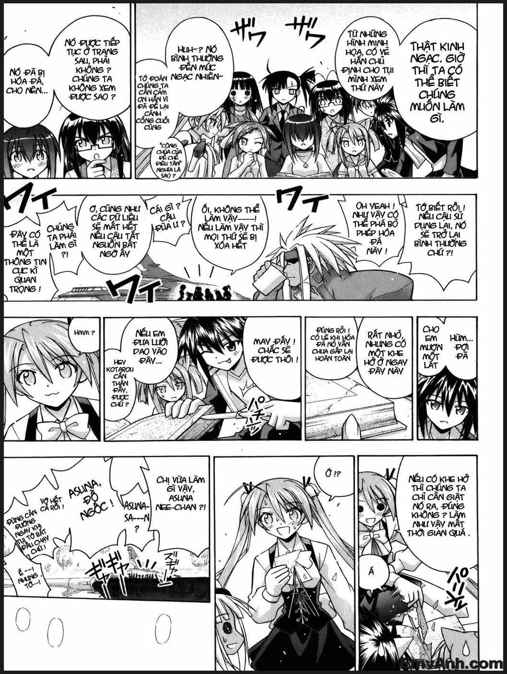 Truyện Tranh Pháp Sư Tí Hon Negima - Mahou Sensei Negima! trang 10