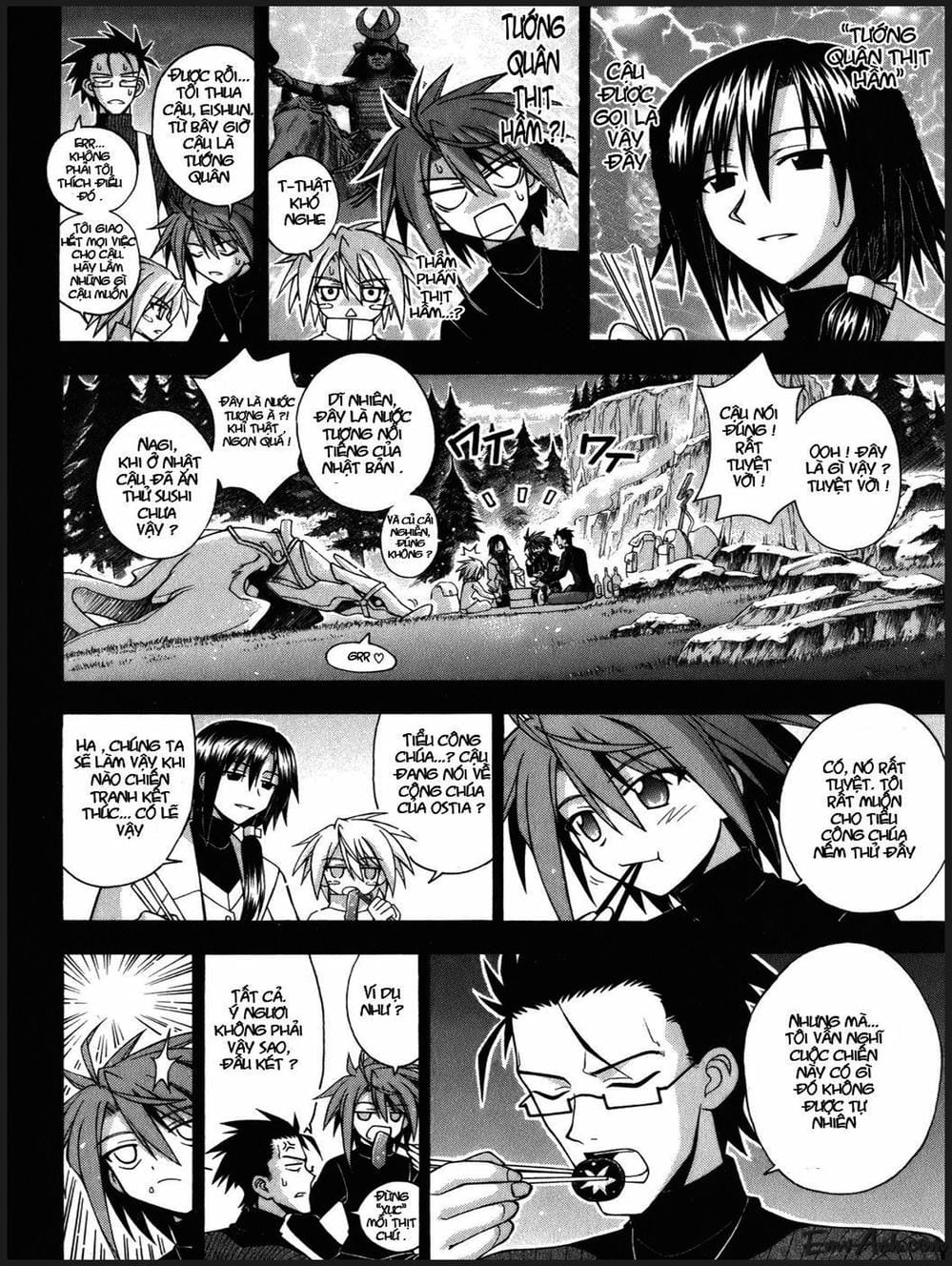 Truyện Tranh Pháp Sư Tí Hon Negima - Mahou Sensei Negima! trang 10