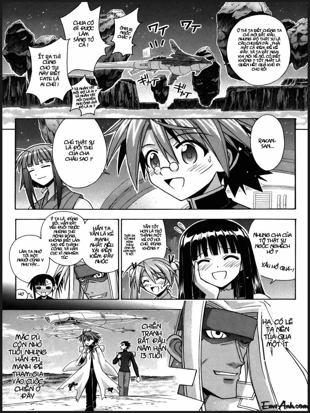 Truyện Tranh Pháp Sư Tí Hon Negima - Mahou Sensei Negima! trang 10