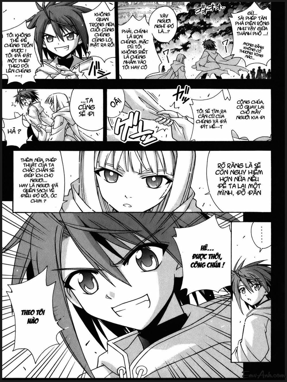 Truyện Tranh Pháp Sư Tí Hon Negima - Mahou Sensei Negima! trang 10