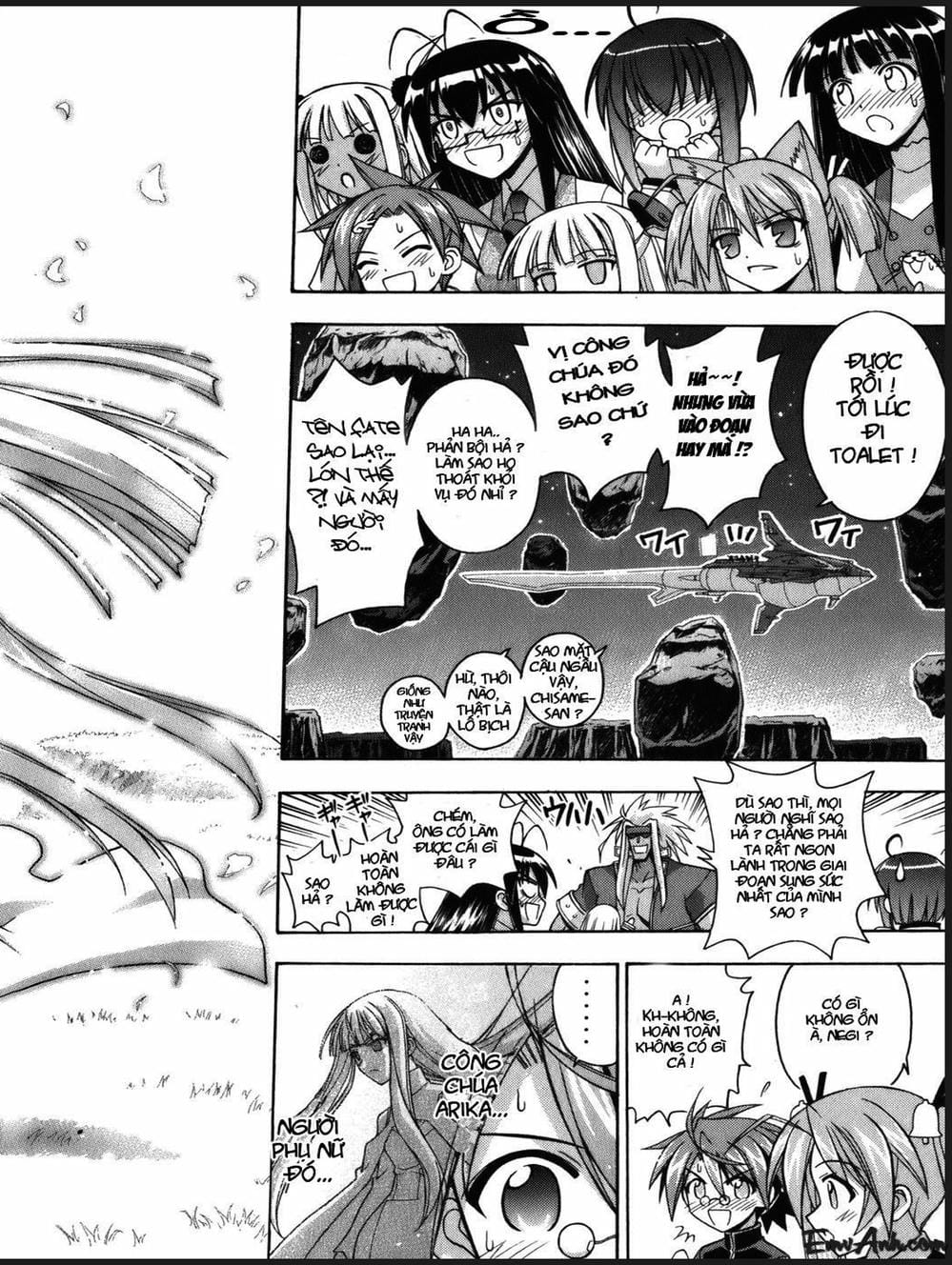 Truyện Tranh Pháp Sư Tí Hon Negima - Mahou Sensei Negima! trang 10