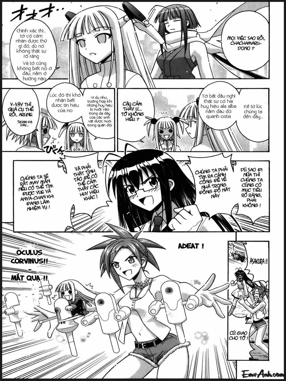 Truyện Tranh Pháp Sư Tí Hon Negima - Mahou Sensei Negima! trang 10