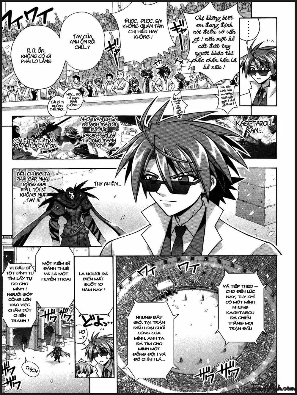 Truyện Tranh Pháp Sư Tí Hon Negima - Mahou Sensei Negima! trang 10